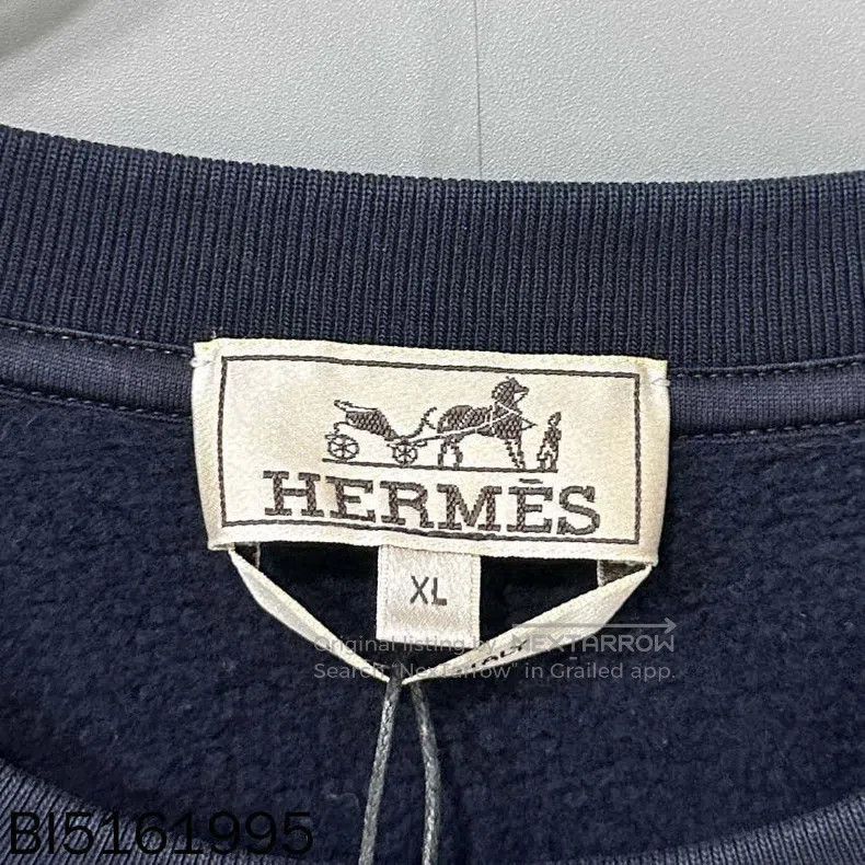 Hermes Hermes Leatherette Robot Hoodie Size US XL / EU 56 / 4 - 4 Thumbnail