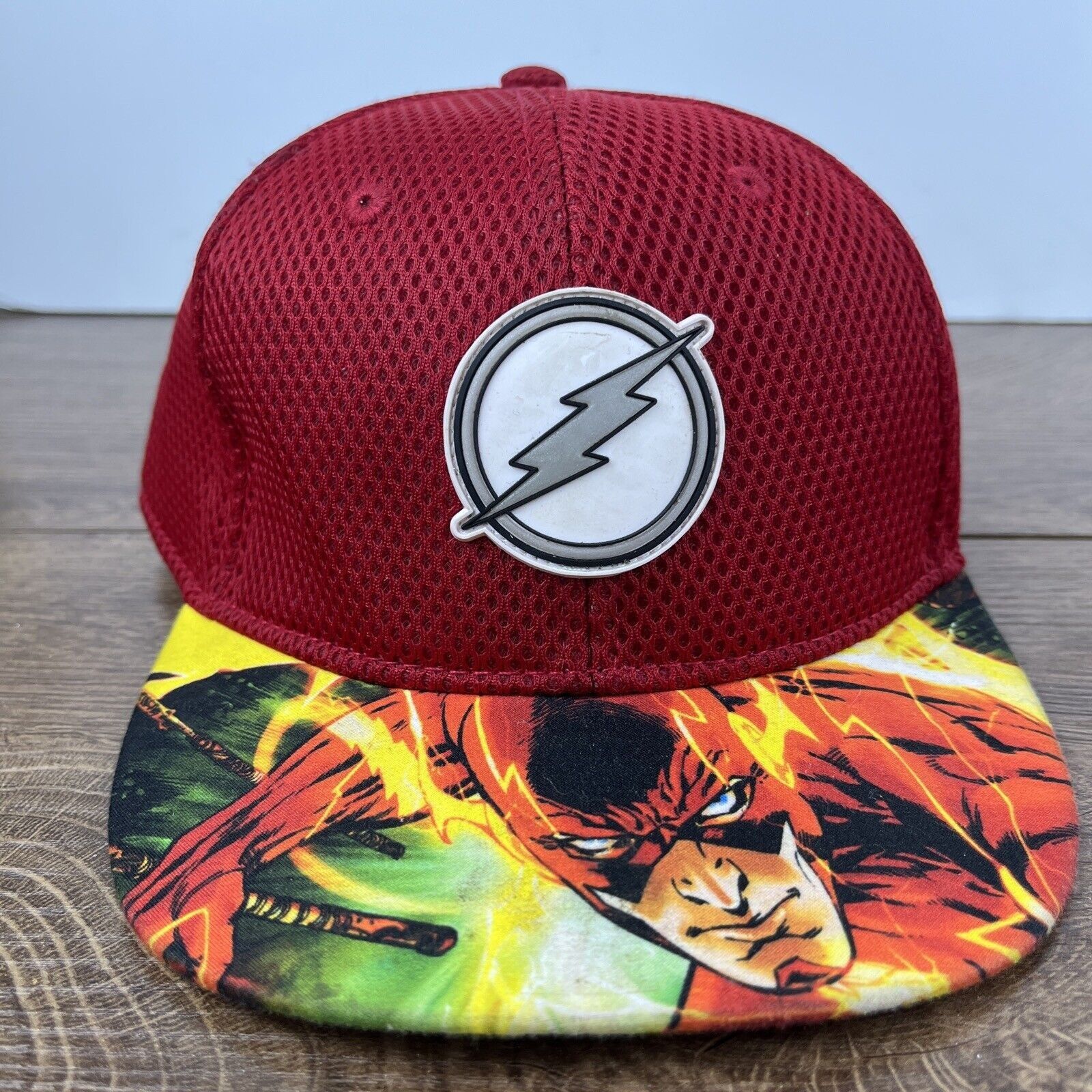 Other The Flash Hat Flash Hat Red Hat Adjustable Adult Size Hat Re Size ONE SIZE - 1 Thumbnail