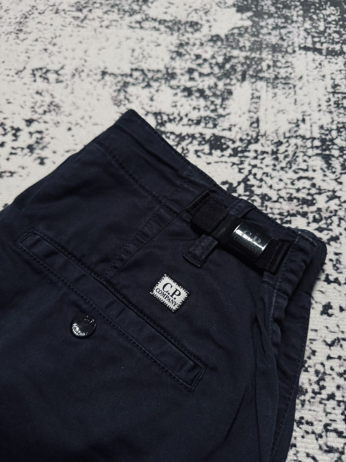Vintage Vintage C.P. Company Navy Trousers Cotton Pants Size US 29 - 4 Thumbnail