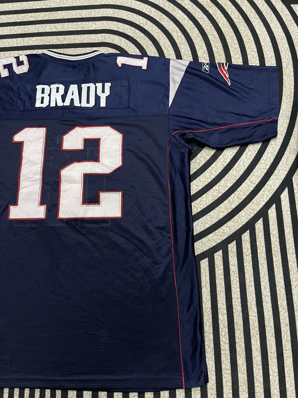 NFL × Reebok VINTAGE NFL NEW ENGLAND PATRIOTS JERSEY TOM BRADY 12 Size US XXL / EU 58 / 5 - 11 Thumbnail