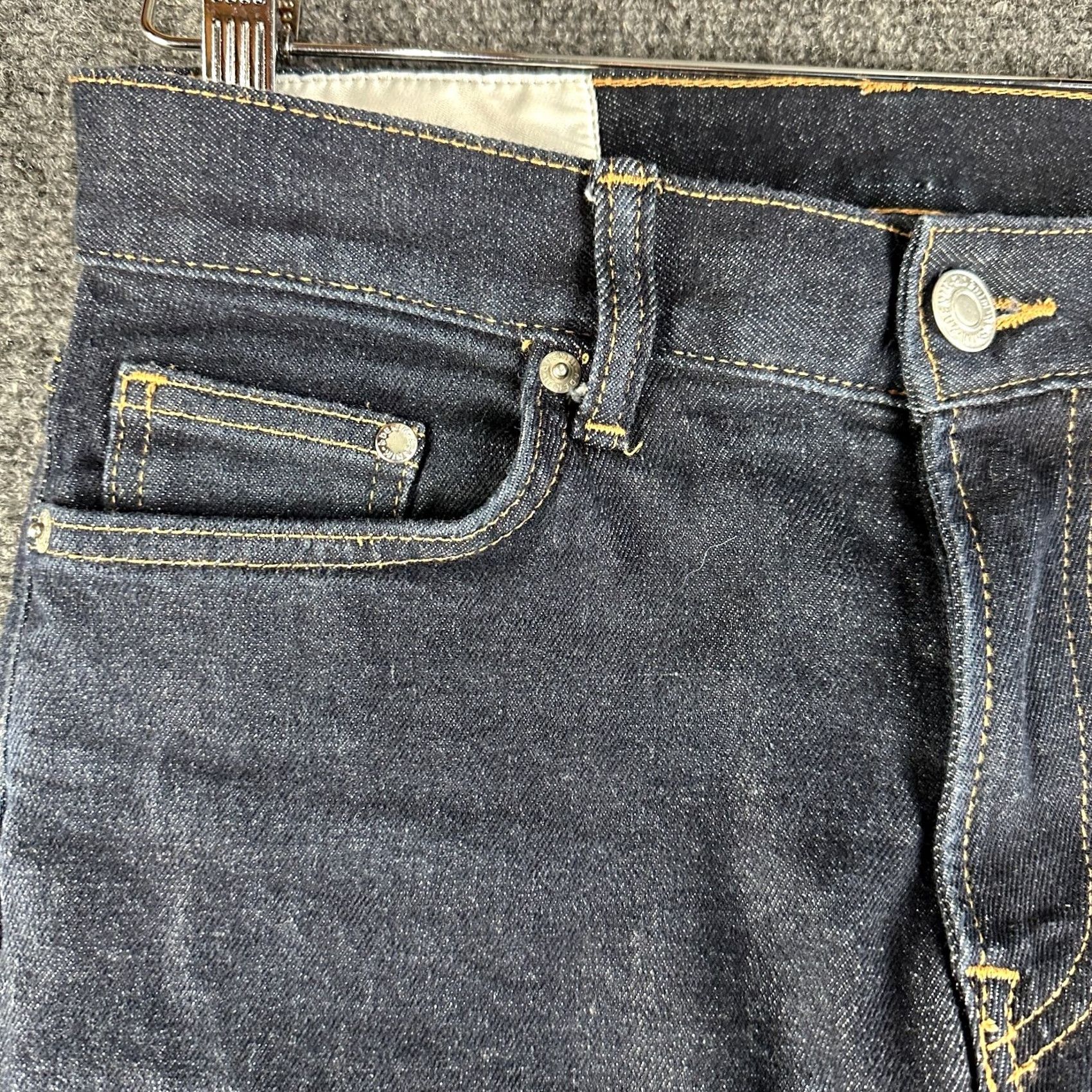 H&M H&M Denim Jeans Slim Dark Wash 30 Mens Cotton Stretch 5-Pocket Zipper Fly Jeans Size US 30 / EU 46 - 4 Thumbnail