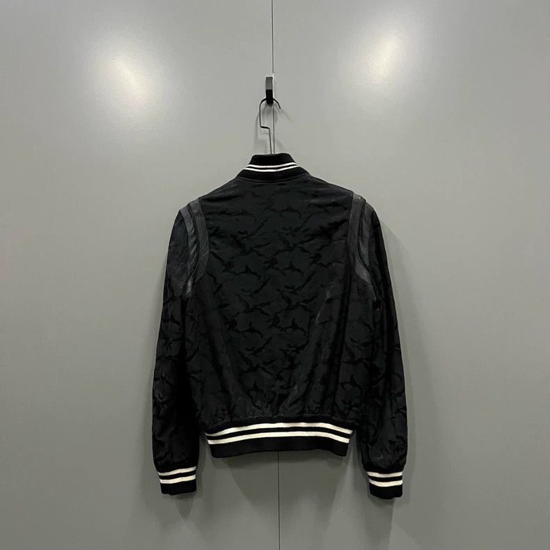 Saint Laurent Paris Saint Laurent Paris Saint Laurent Black Patterned Jacket S Size US L / EU 52-54 / 3 - 3 Thumbnail
