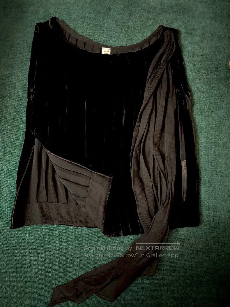Hermes Hermes Silk Blend Sleeveless Top Size XS / US 0-2 / IT 36-38 - 6 Thumbnail
