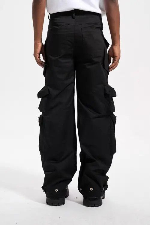 Japanese Brand Hazaki x Aoba Multi pocket utility grunge baggy cargo pants Size US 30 / EU 46 - 2 Thumbnail