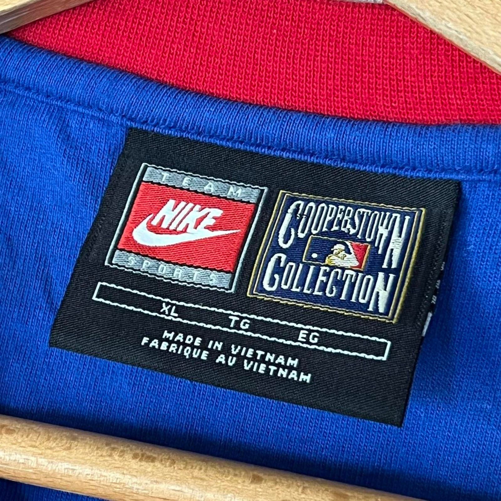 Nike Y2K Nike Texas Rangers Ringer Tee | Embroidered | Size XL Size US XL / EU 56 / 4 - 3 Thumbnail