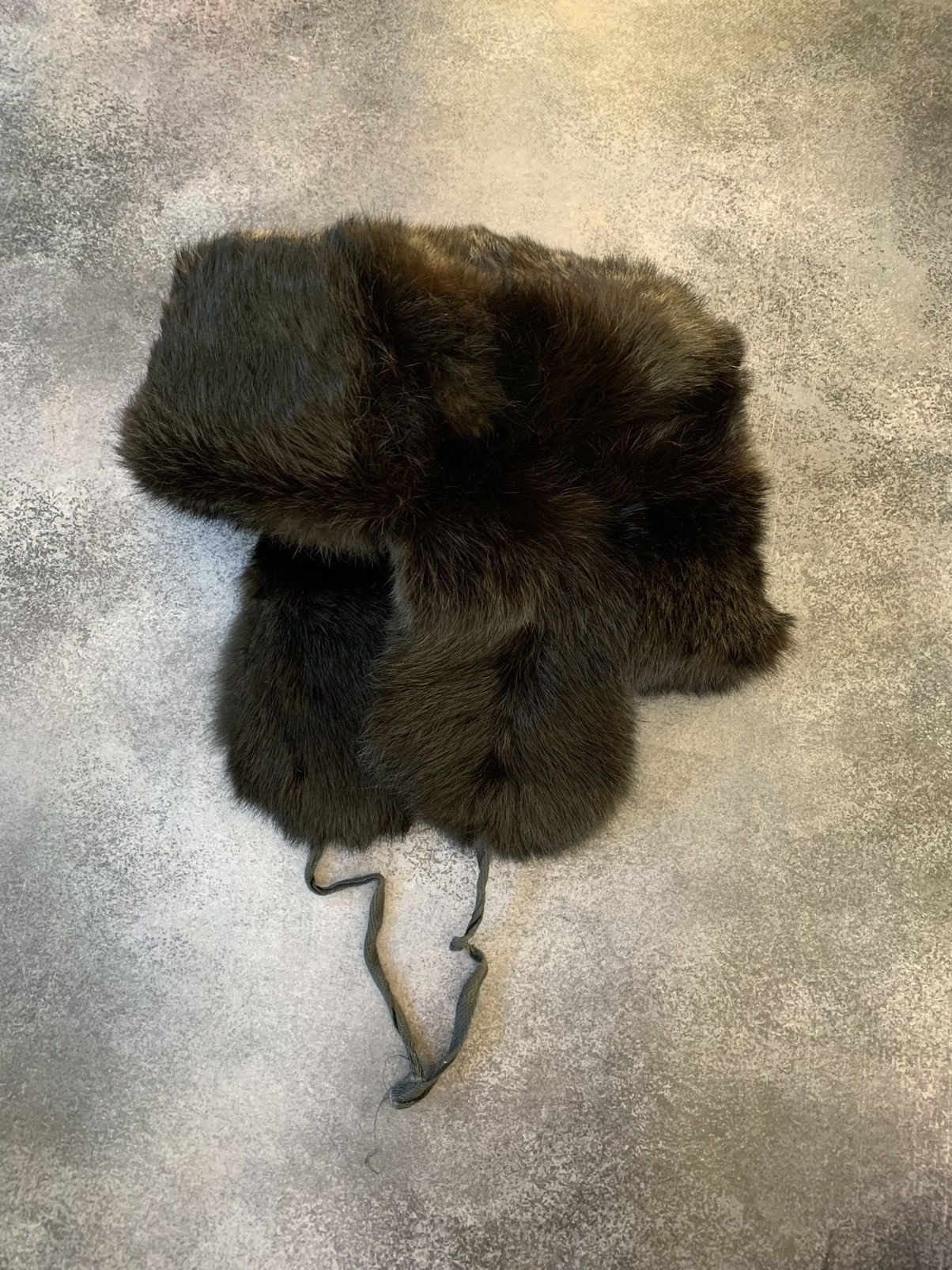 Vintage Vintage 90s Alt Ushanka Fuzzy Trapper Fur Winter Hat Size ONE SIZE - 1 Thumbnail