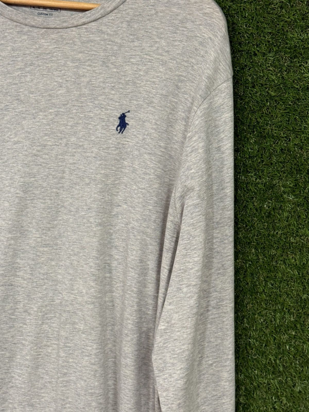 Polo Ralph Lauren Polo Ralph Lauren Grey Logo PRL Horse Long Sleeve Shirt XL Size US XL / EU 56 / 4 - 3 Thumbnail