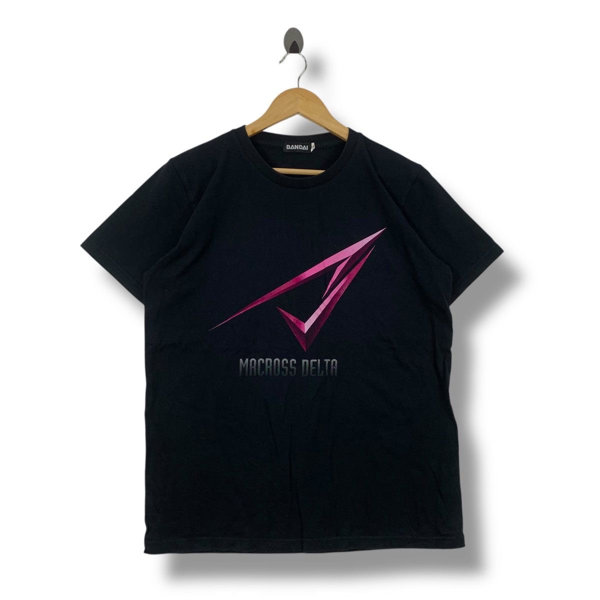 Anime MACROSS DELTA Logo Graphic Bandai Tee Shirt Extra Large Size Size US XL / EU 56 / 4 - 1 Thumbnail