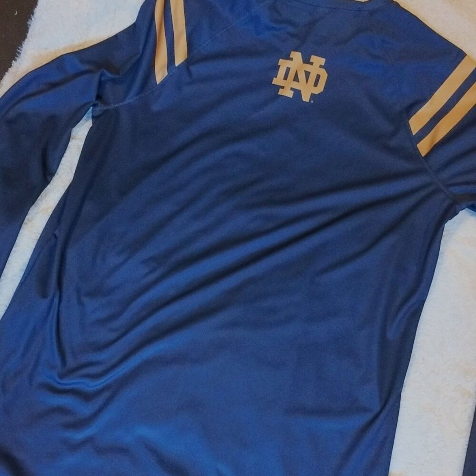 Under Armour Notre Dame Fighting Irish Under Armour Long Sleeve Shirt Men Size US M / EU 48-50 / 2 - 5 Thumbnail