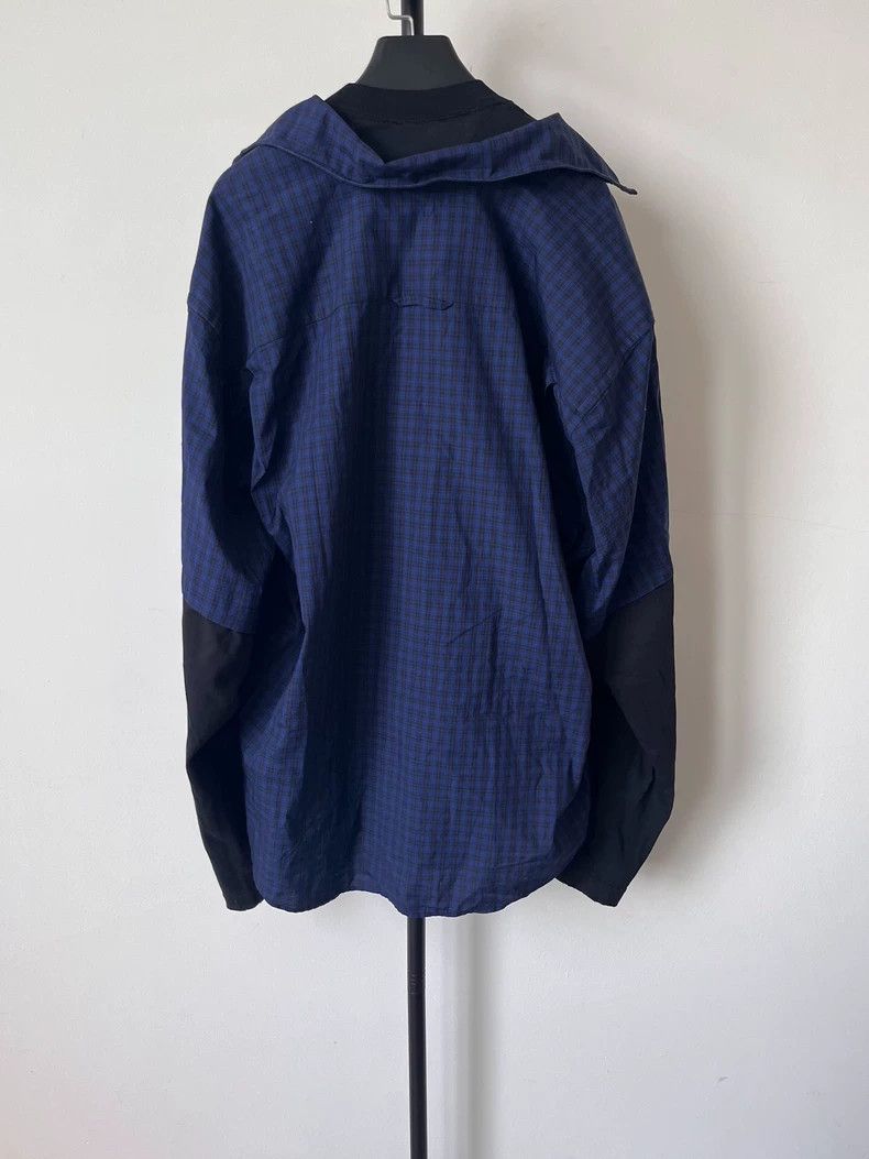 Balenciaga Balenciaga size 2 Plaid detail fake two-piece long-sleeve T Size US S / EU 44-46 / 1 - 2 Thumbnail