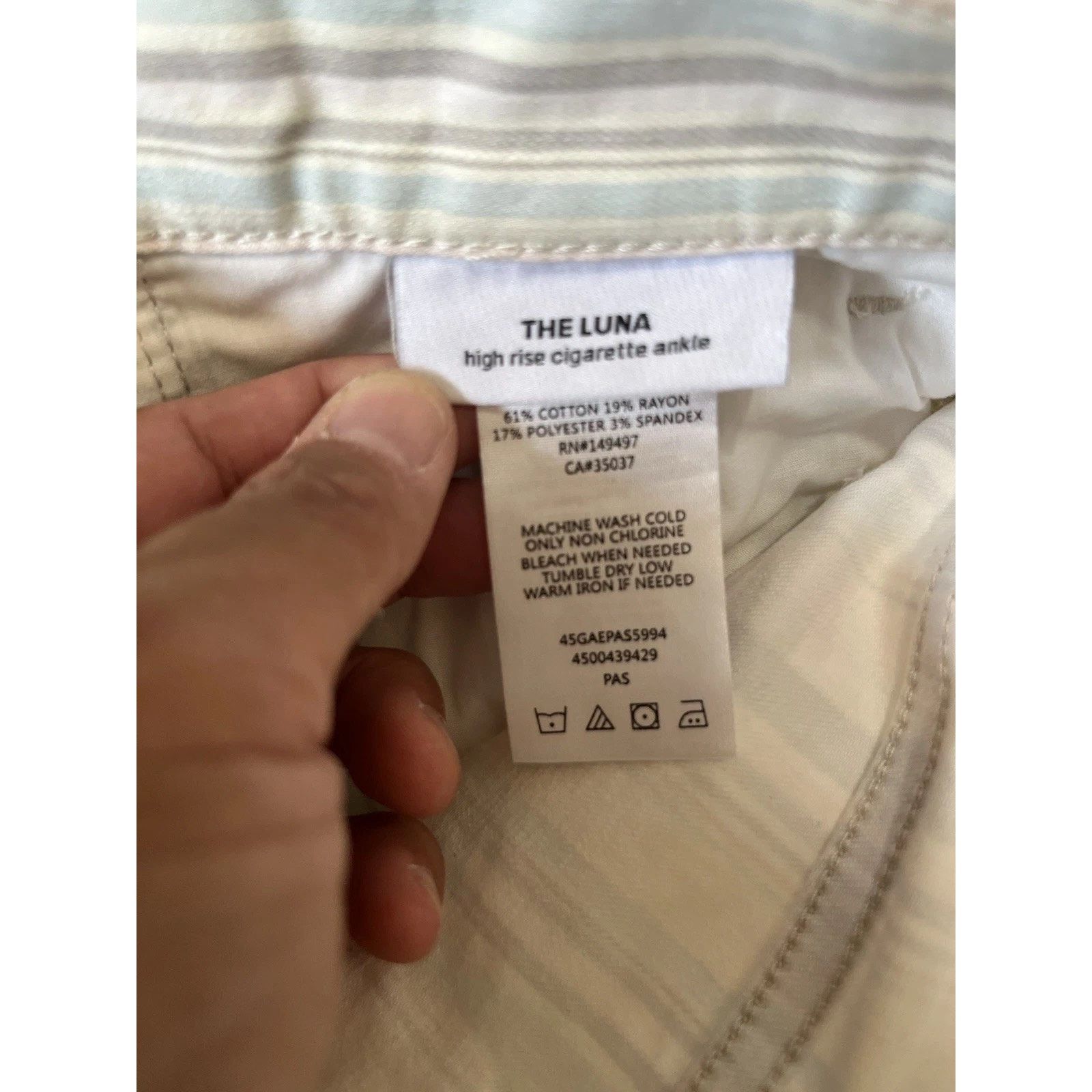Joe's Joe’s Jeans 25 Women’s The Luna High Rise Cigarette Ankle Size 25" / US 0 / IT 36 - 8 Thumbnail