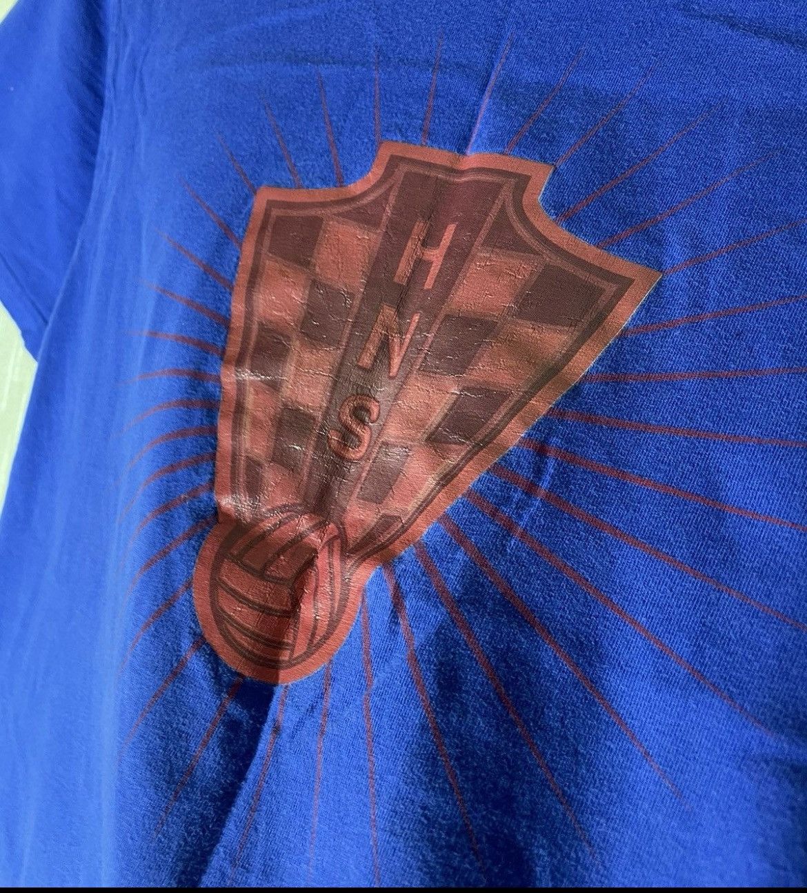Nike × Vintage Nike Croatia soccer T shirt vintage Size US L / EU 52-54 / 3 - 6 Thumbnail