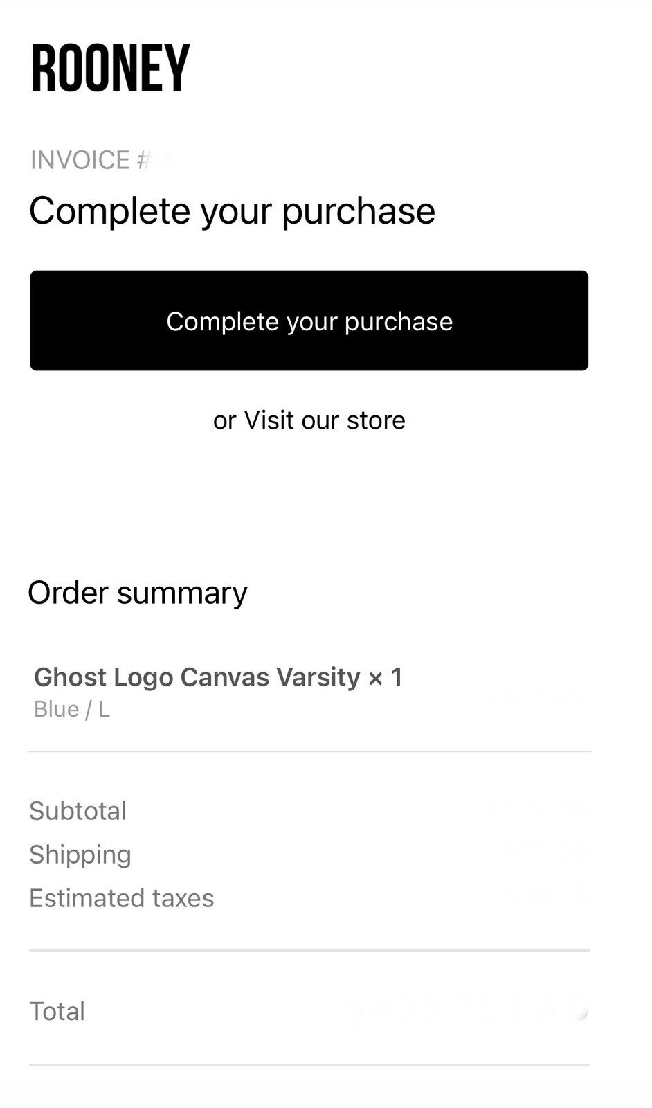 Stussy Stussy Ghost Logo Canvas Varsity Jacket Size US L / EU 52-54 / 3 - 13 Thumbnail