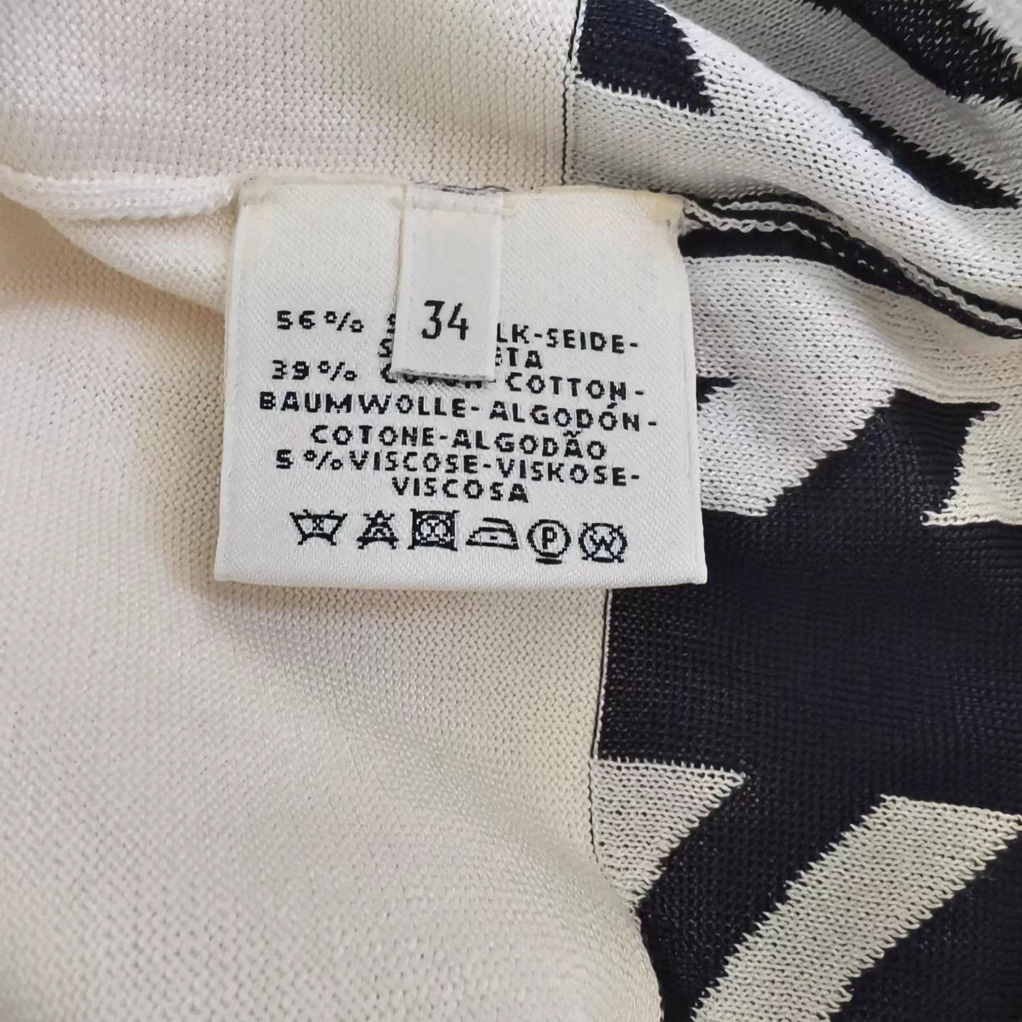 Hermes Hermes silk cotton blend white top Size XS / US 0-2 / IT 36-38 - 4 Thumbnail