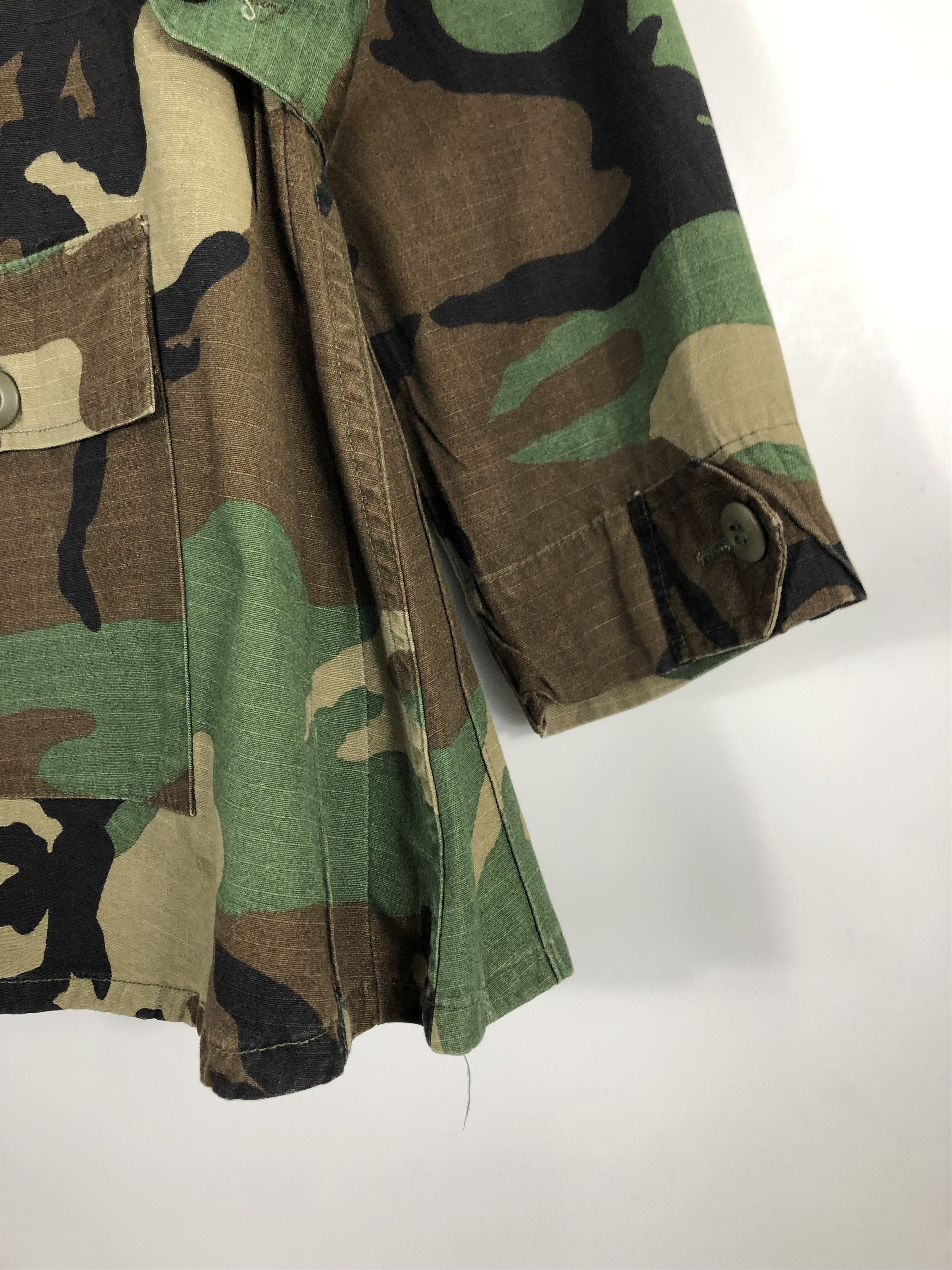 Vintage Vintage Us Air Force Camo Denim Jacket J0664 Size US M / EU 48-50 / 2 - 6 Thumbnail