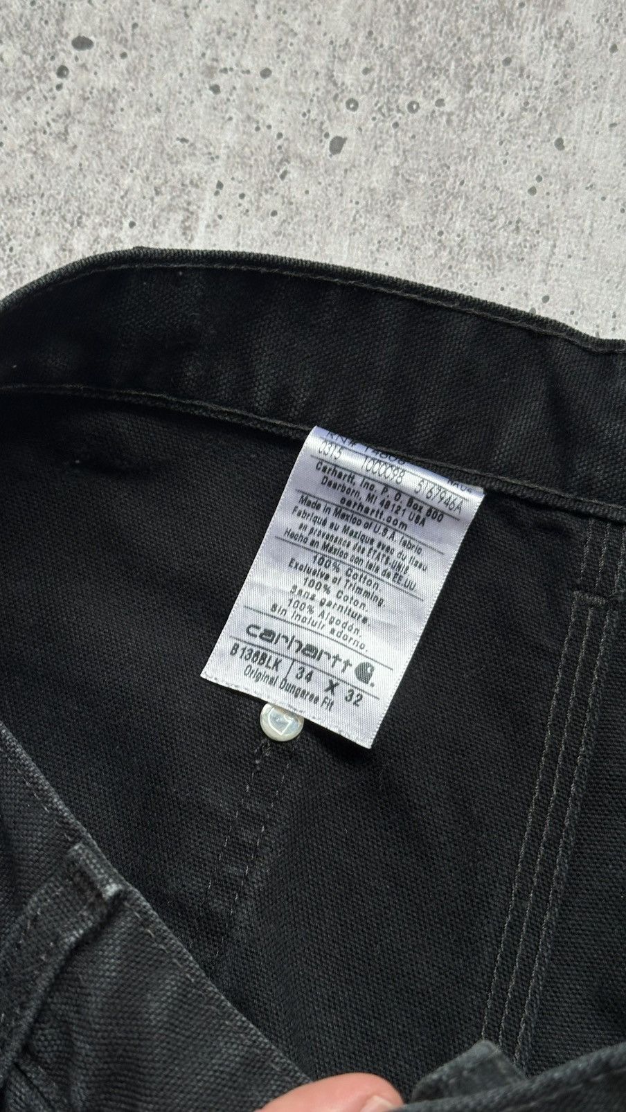 Carhartt Carhartt WIP Double Knee Distressed Vintage Denim Pants Size US 34 / EU 50 - 16 Thumbnail