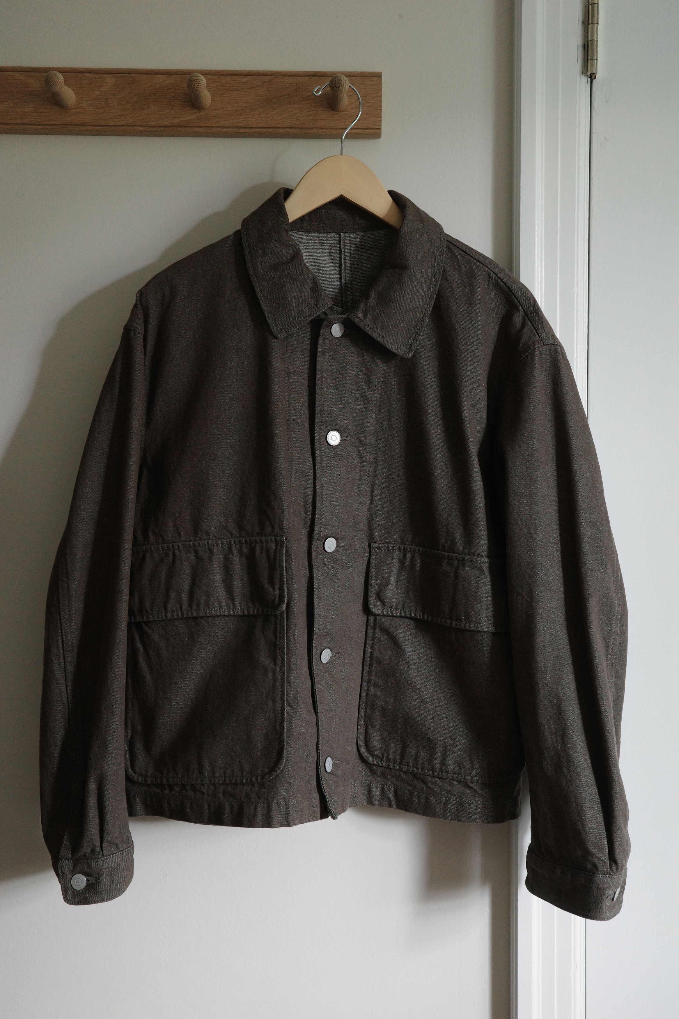 James Coward Replica Jacket Olive One Wash Denim - Size 2 (S) Size US S / EU 44-46 / 1 - 4 Thumbnail