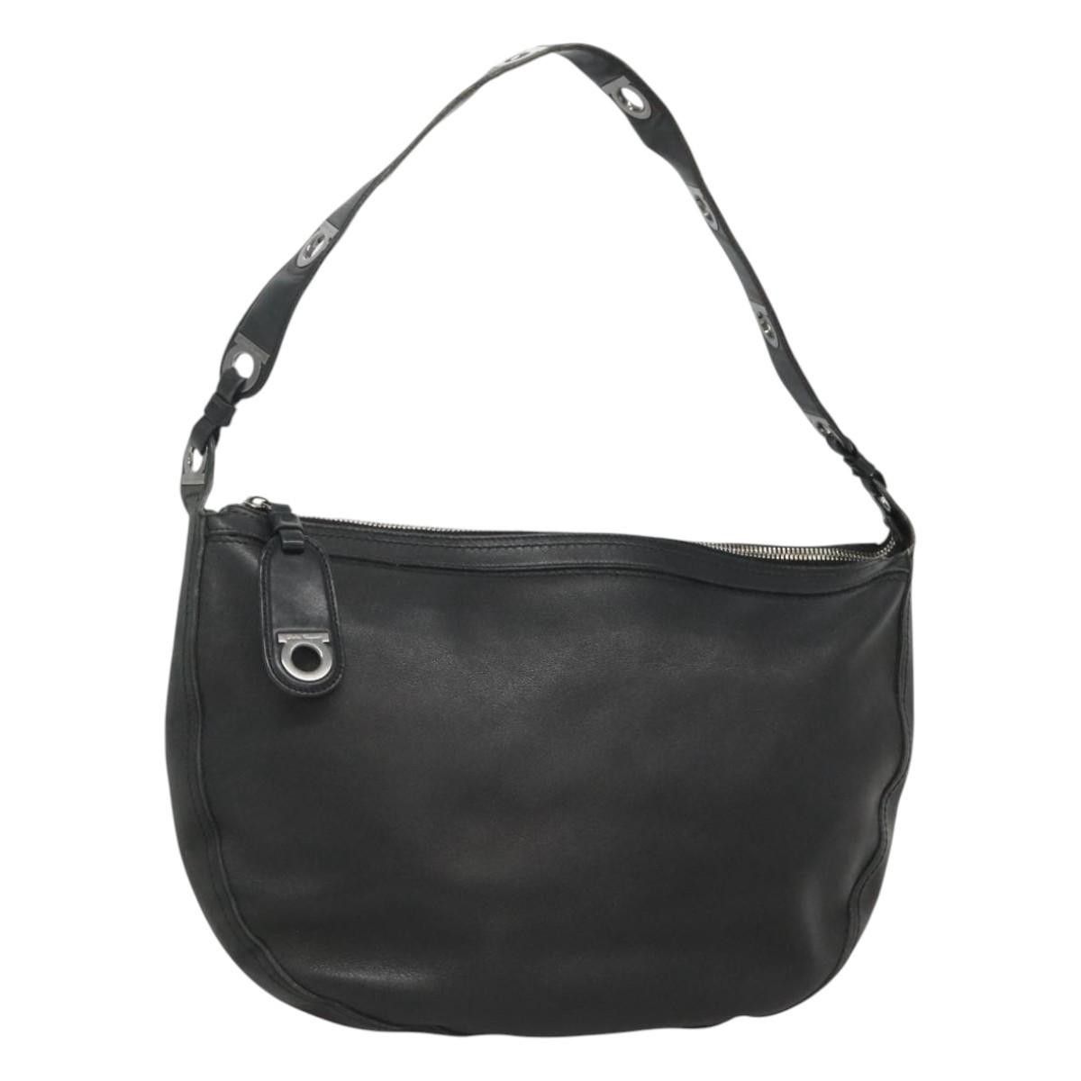 Salvatore Ferragamo Salvatore Ferragamo Gancini Shoulder Bag Leather Size ONE SIZE - 1 Thumbnail