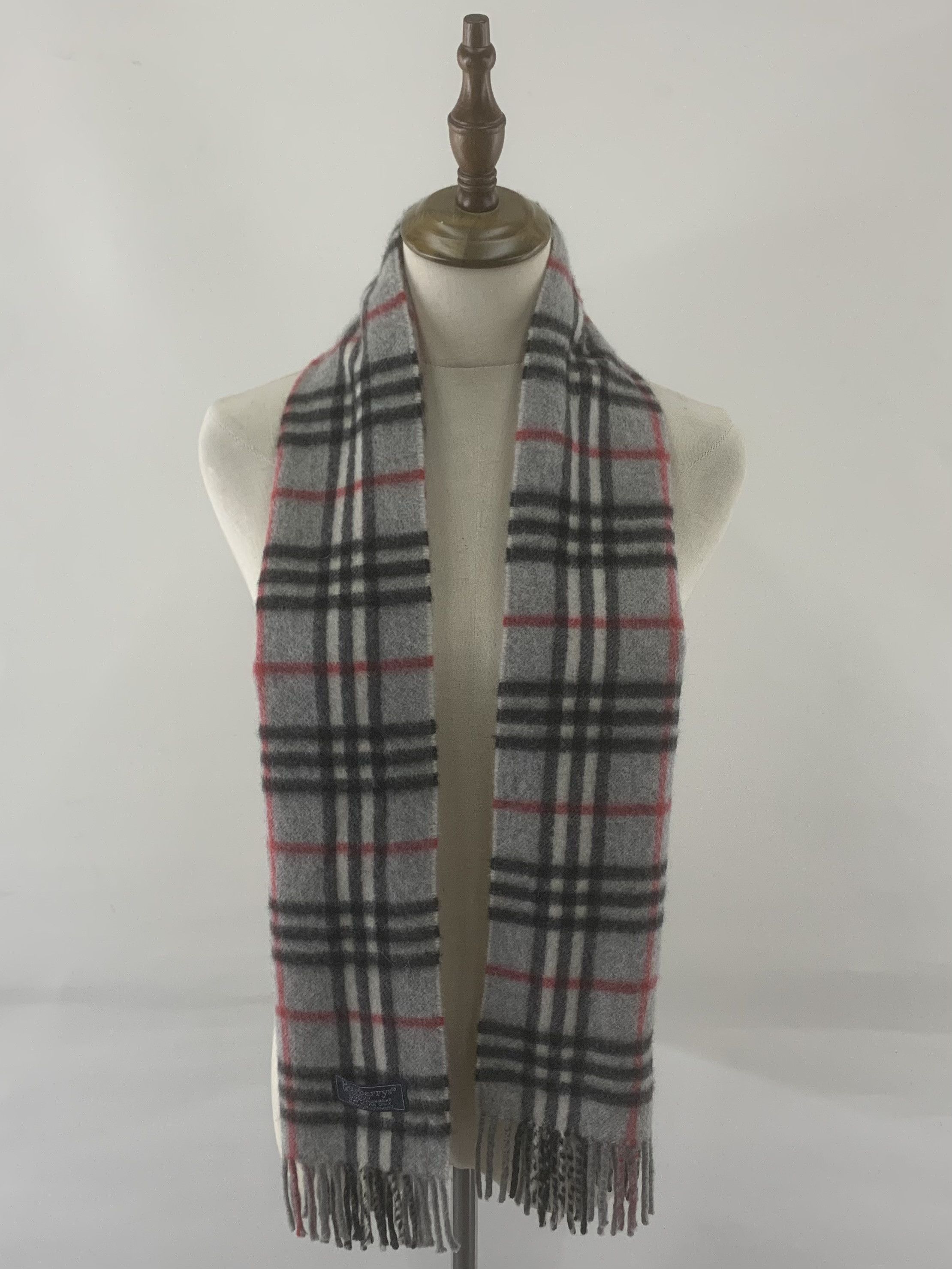 Burberry Burberry Scarf Cashmere Muffler Neck Wrap BL9274 Size ONE SIZE - 1 Thumbnail