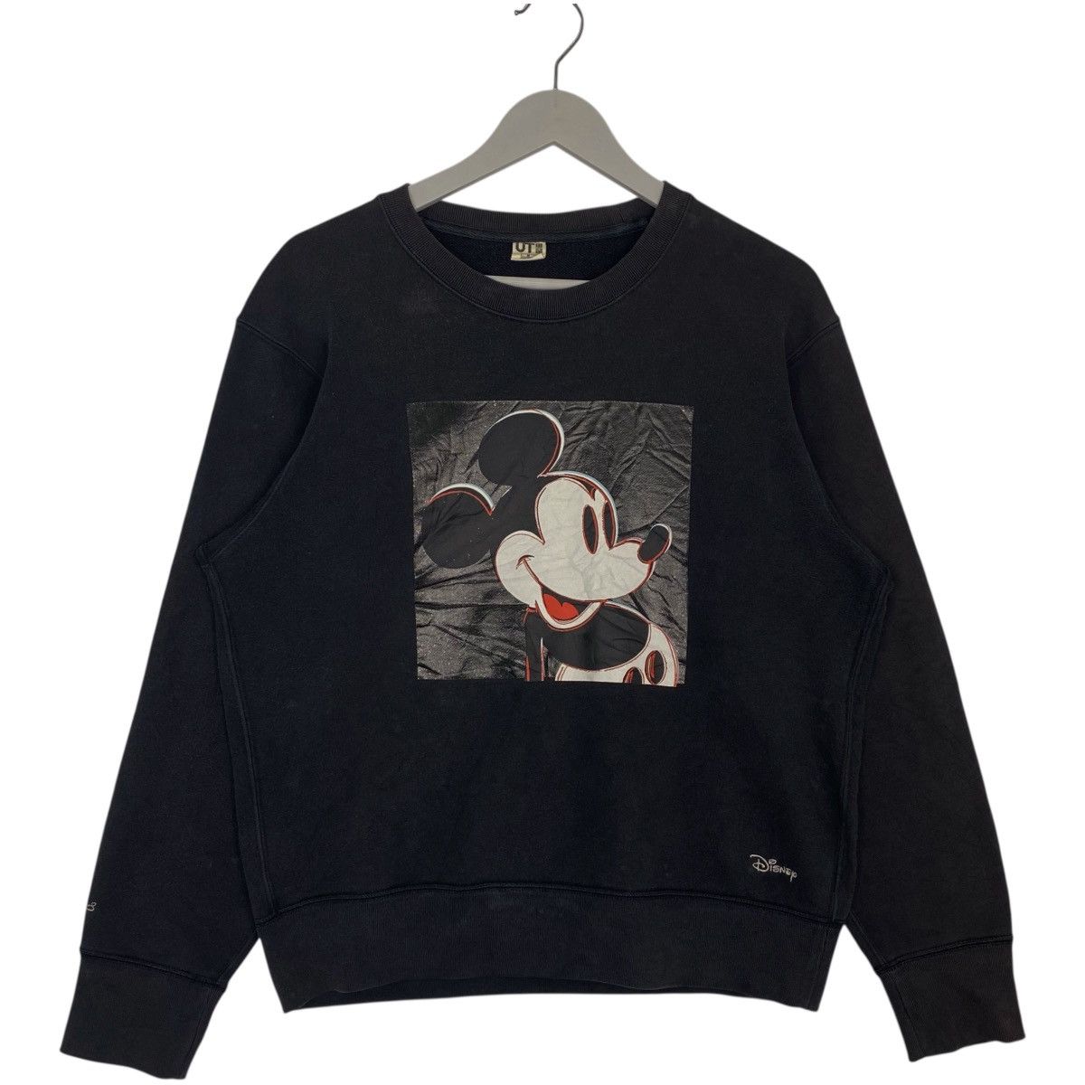 Vintage Vintage Disney Mickey Mouse Crewneck Sweatshirt Black Size M Size US M / EU 48-50 / 2 - 1 Thumbnail