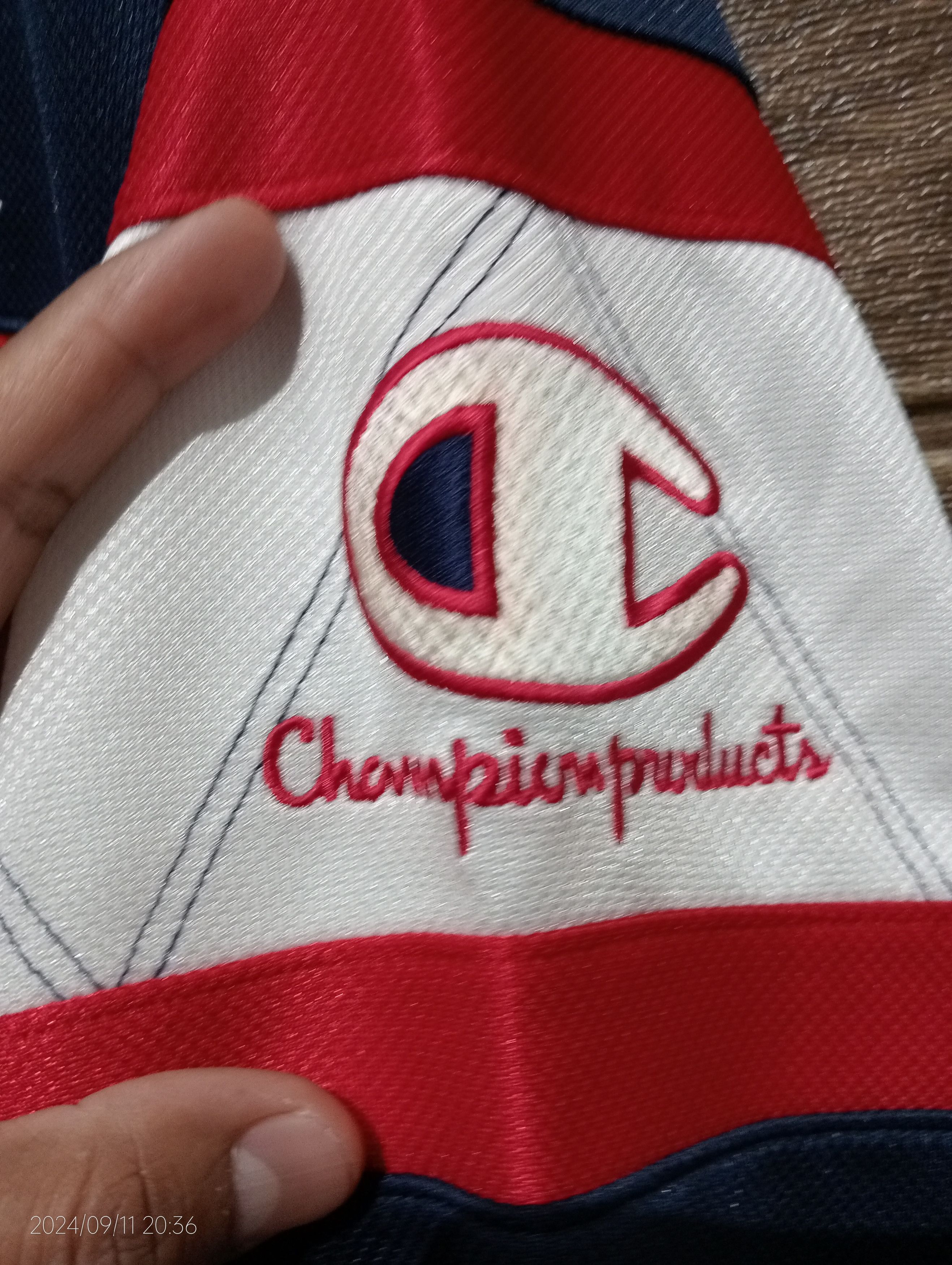 Champion Vintage '90s Champion Jaspo Embroidery Track Jacket Size US L / EU 52-54 / 3 - 7 Thumbnail