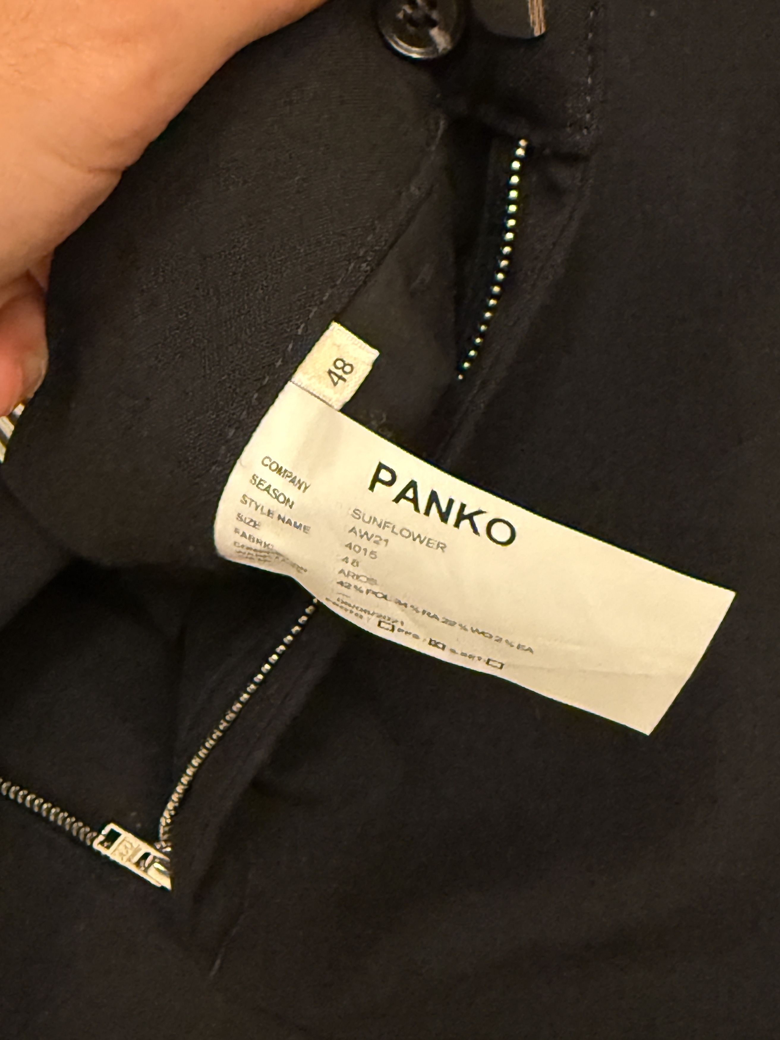 Sunflower Sunflower PANKO Black Slacks Size 48S - 4 Thumbnail
