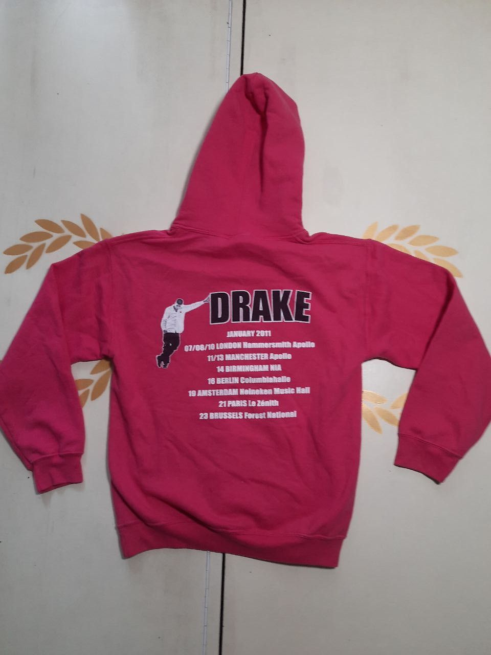 Drake × Gildan × Rap Tees Gildan Drake European Tour January 2011 Hoodie Size US S / EU 44-46 / 1 - 2 Thumbnail