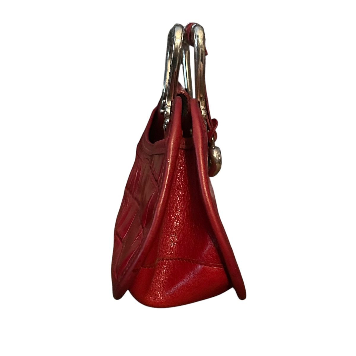 Brighton Vintage Brighton Florentina red croc mini bag Size ONE SIZE - 4 Thumbnail