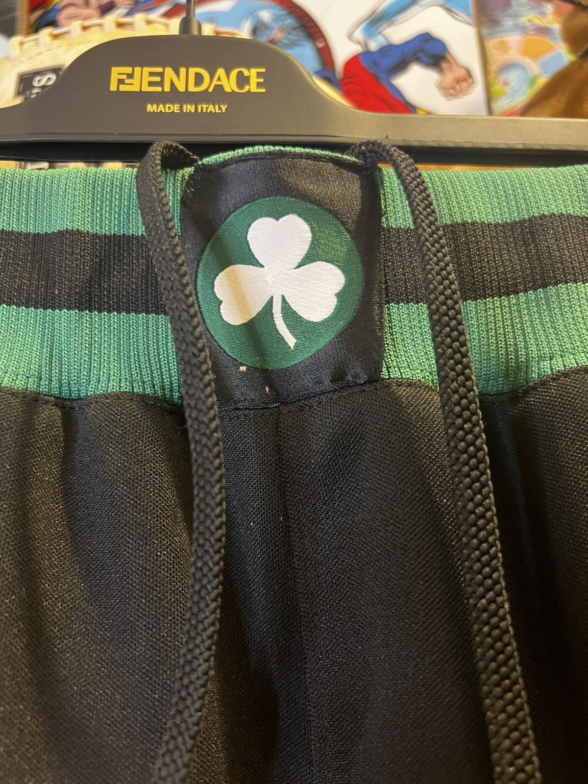 NBA × Nike × Vintage Boston Celtics Team Nike NBA Basketball Warm Up Joggers Size US 41 - 5 Thumbnail