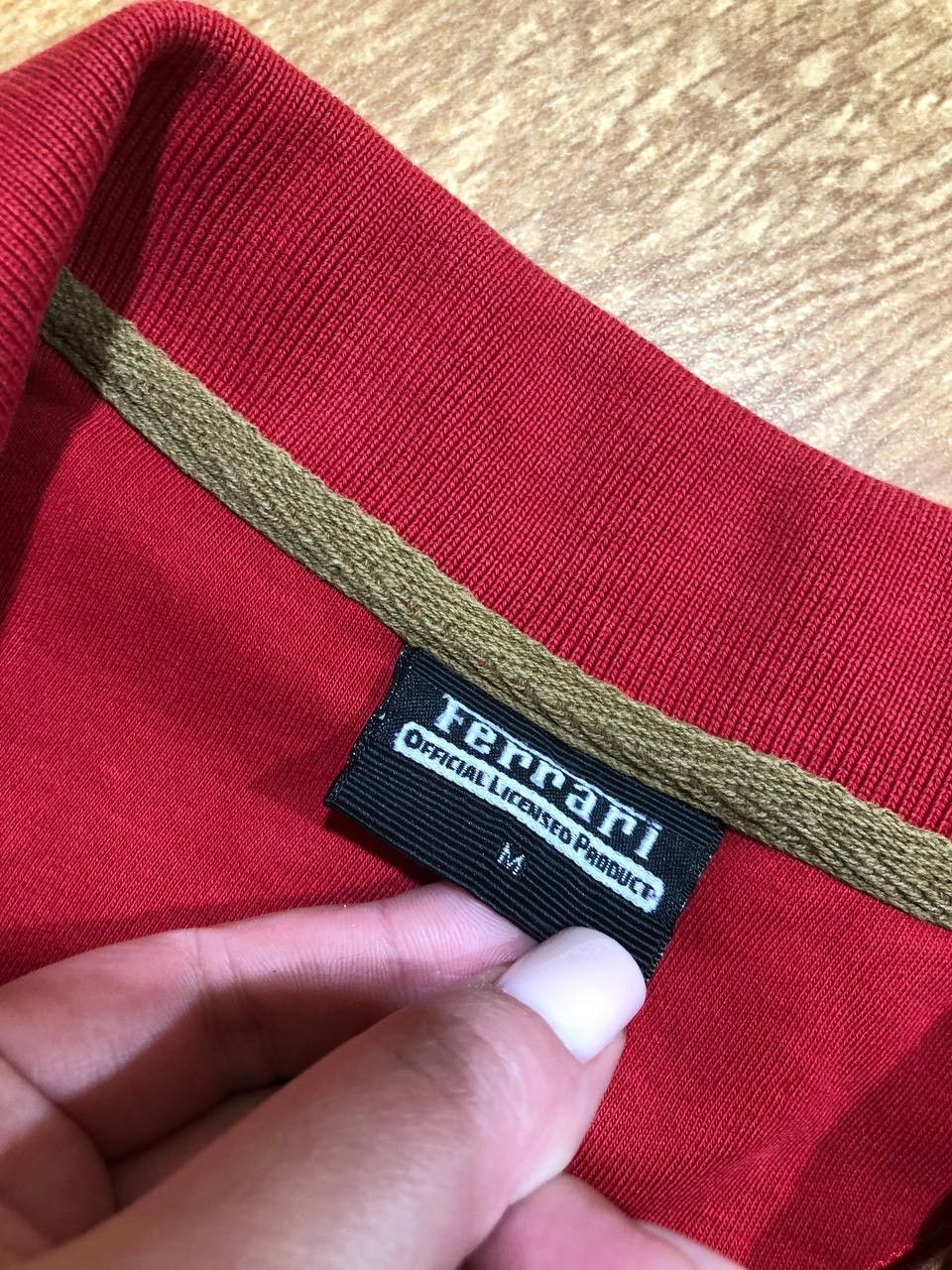 Ferrari Vintage Ferrari Polo Shirt Men's Red Short Sleeve 1999 Size US M / EU 48-50 / 2 - 2 Thumbnail