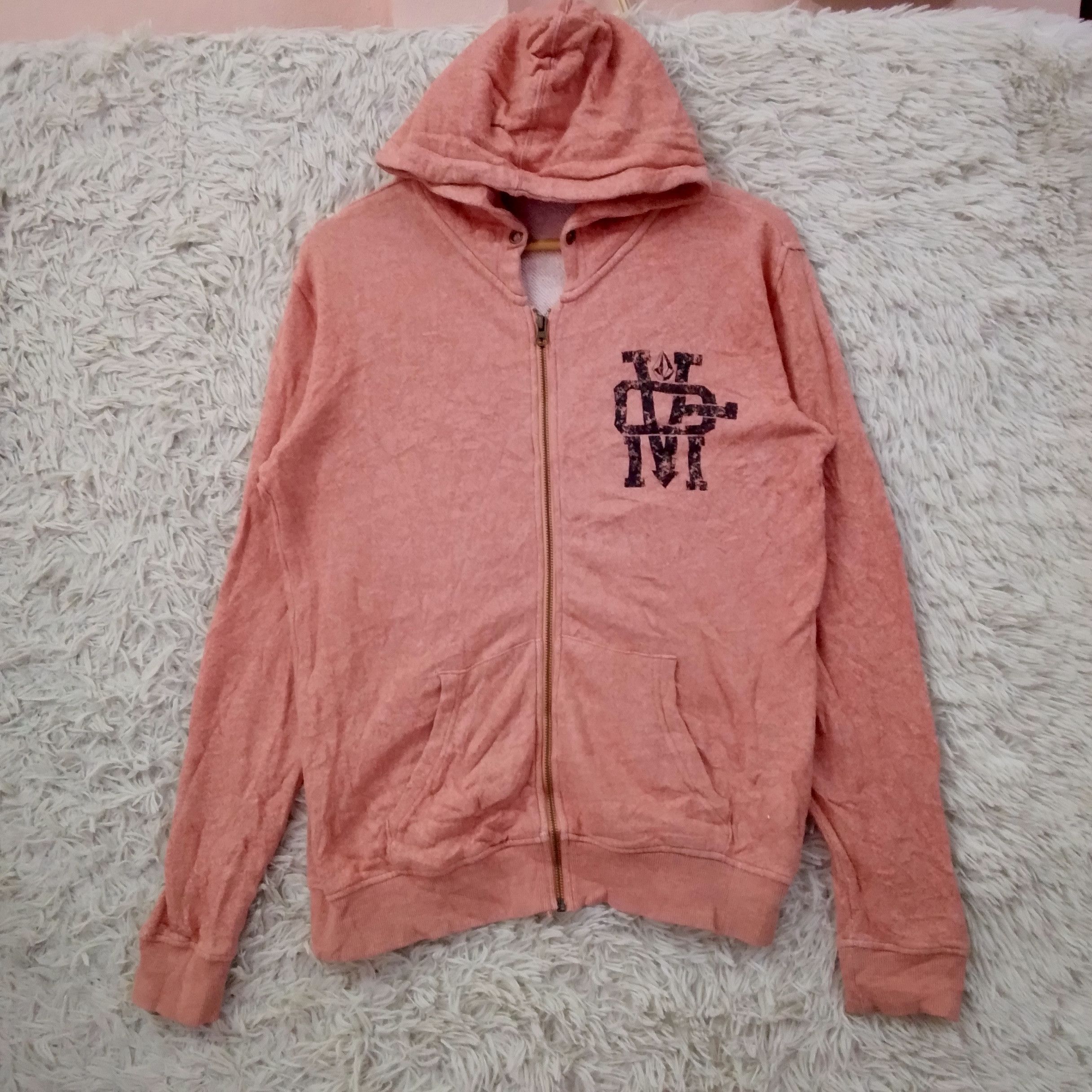 Vintage Vintage Volcom Stone Zipper Hoodie Size US M / EU 48-50 / 2 - 2 Thumbnail