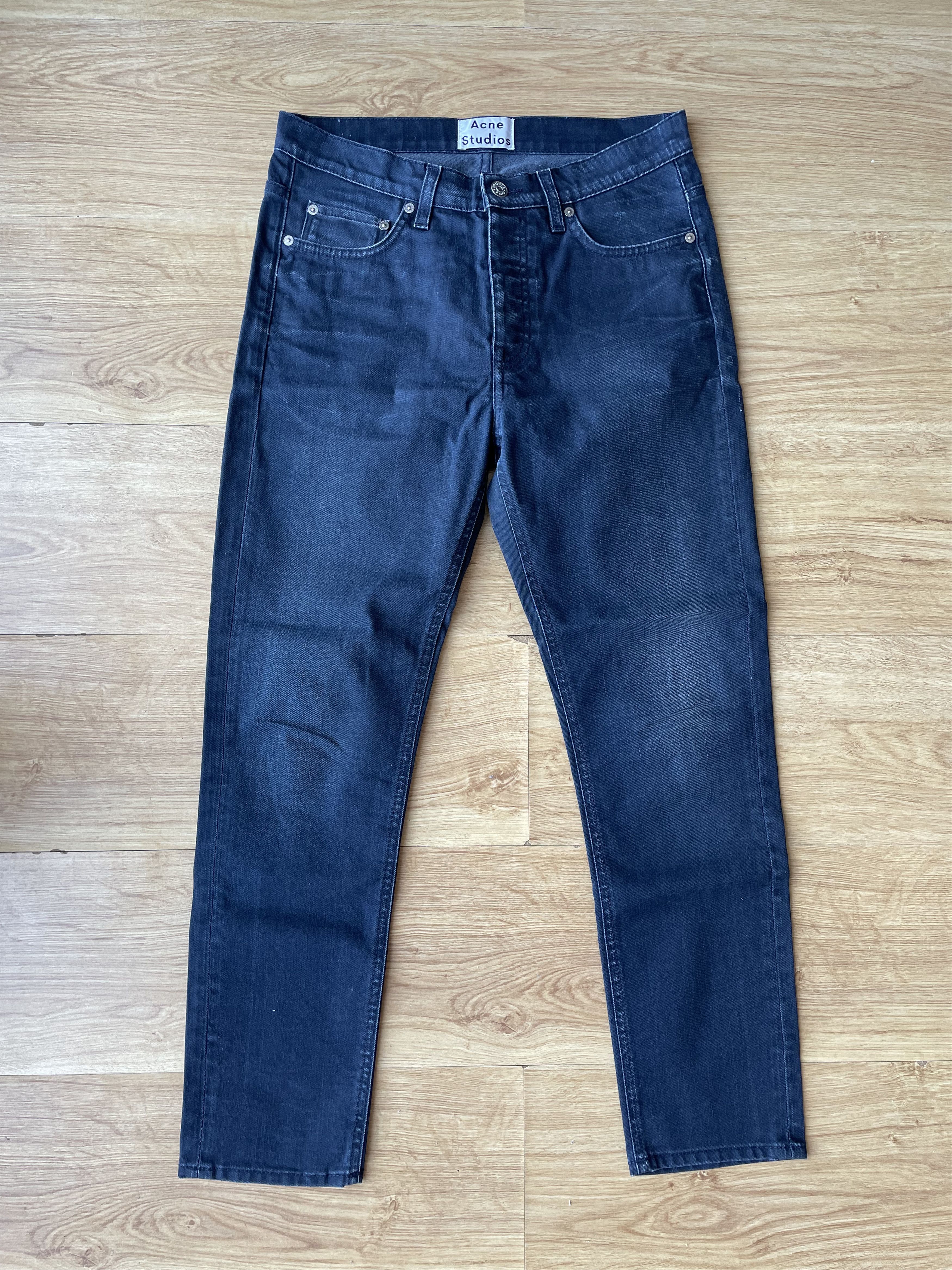 Acne Studios Acne Studios Men's Town Twilight Stretch Slim Leg Jean Sz 30 Size US 30 / EU 46 - 1 Thumbnail