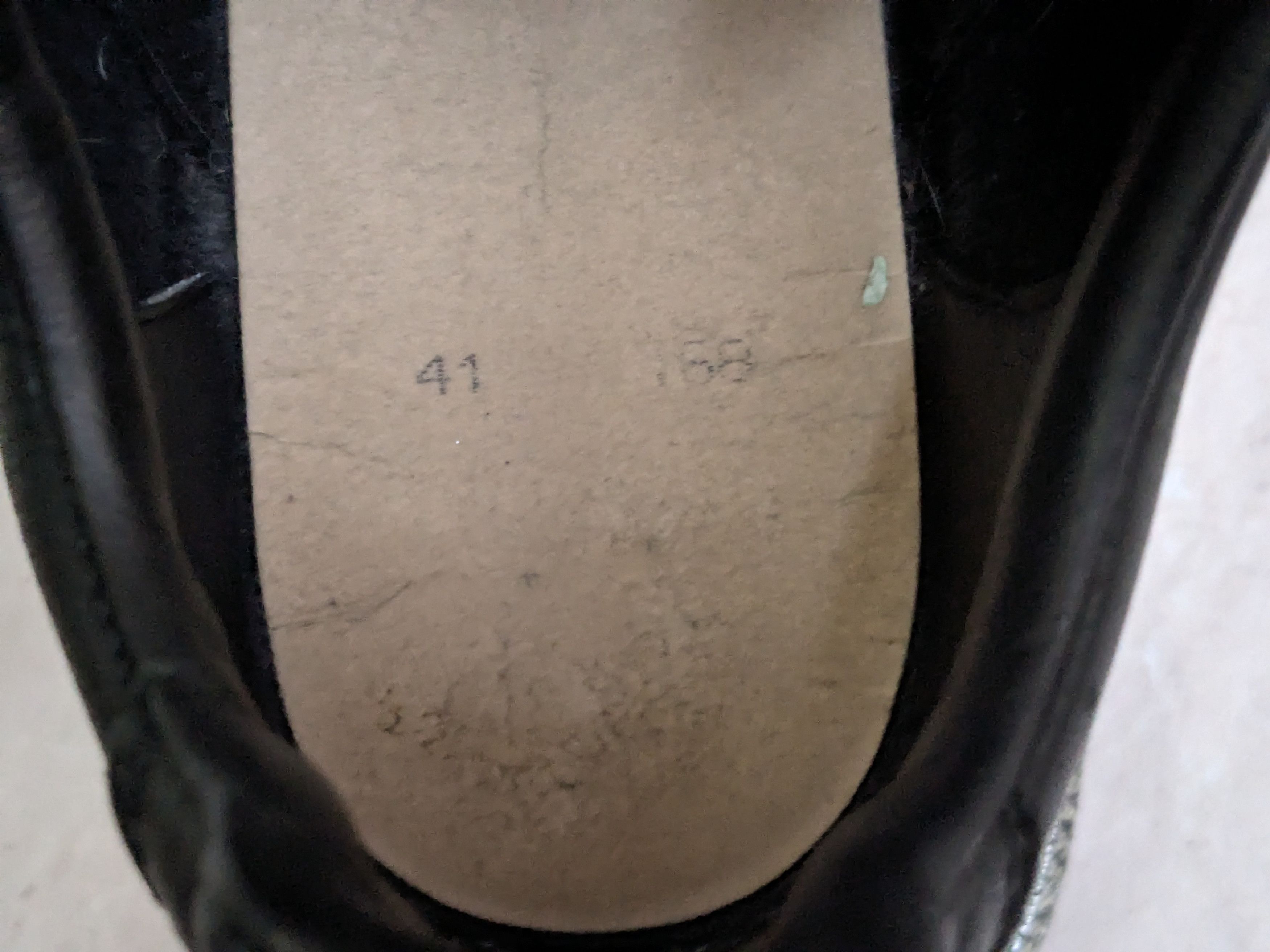 Maison Margiela Maison Margiela Replica GAT Black Silver 8 41 Leather Size US 8 / EU 41 - 7 Thumbnail