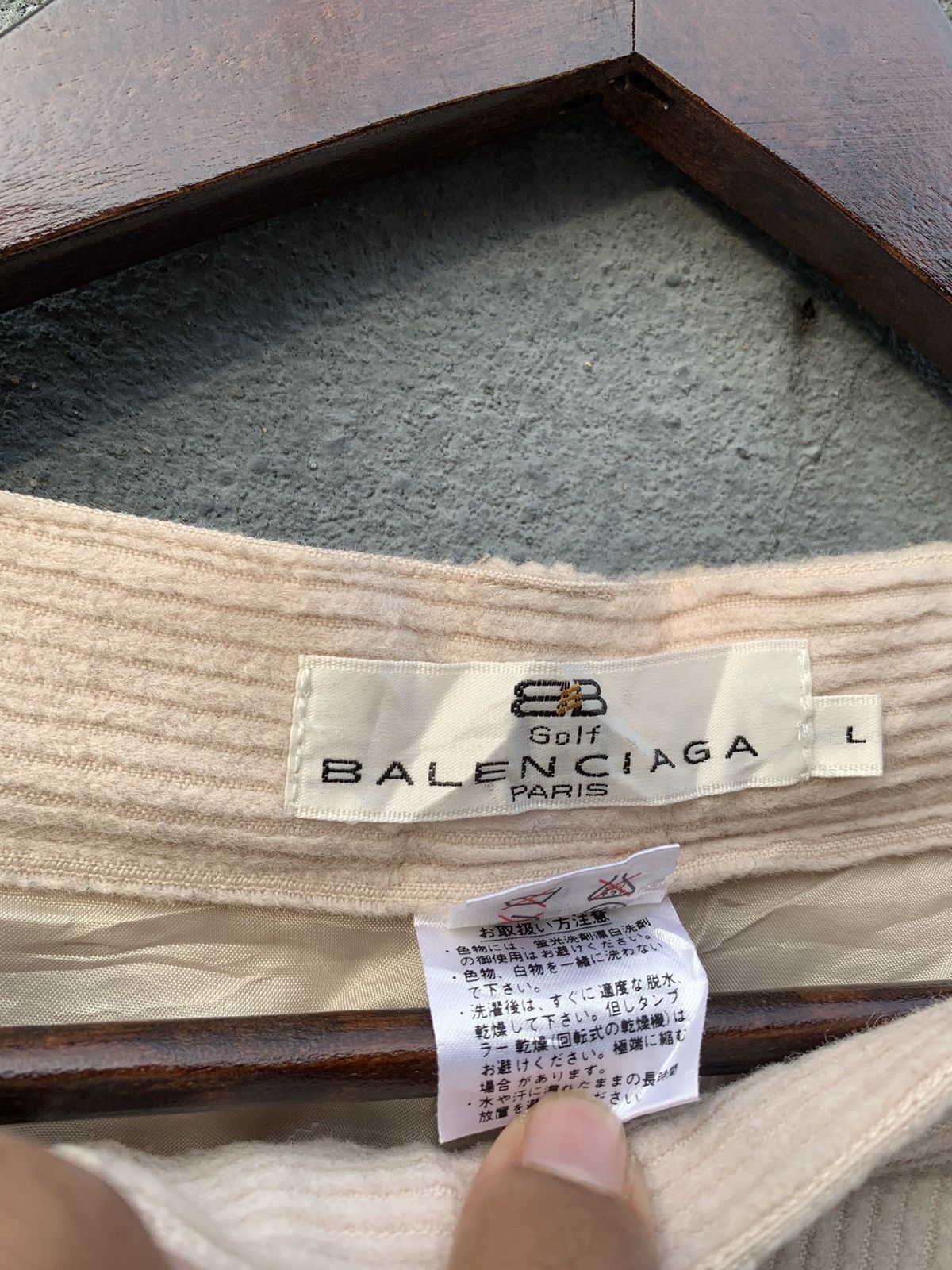 Balenciaga Balenciaga Golf Japan Corduroy Baggy Pants (Woman) Size US 28 / EU 44 - 10 Thumbnail