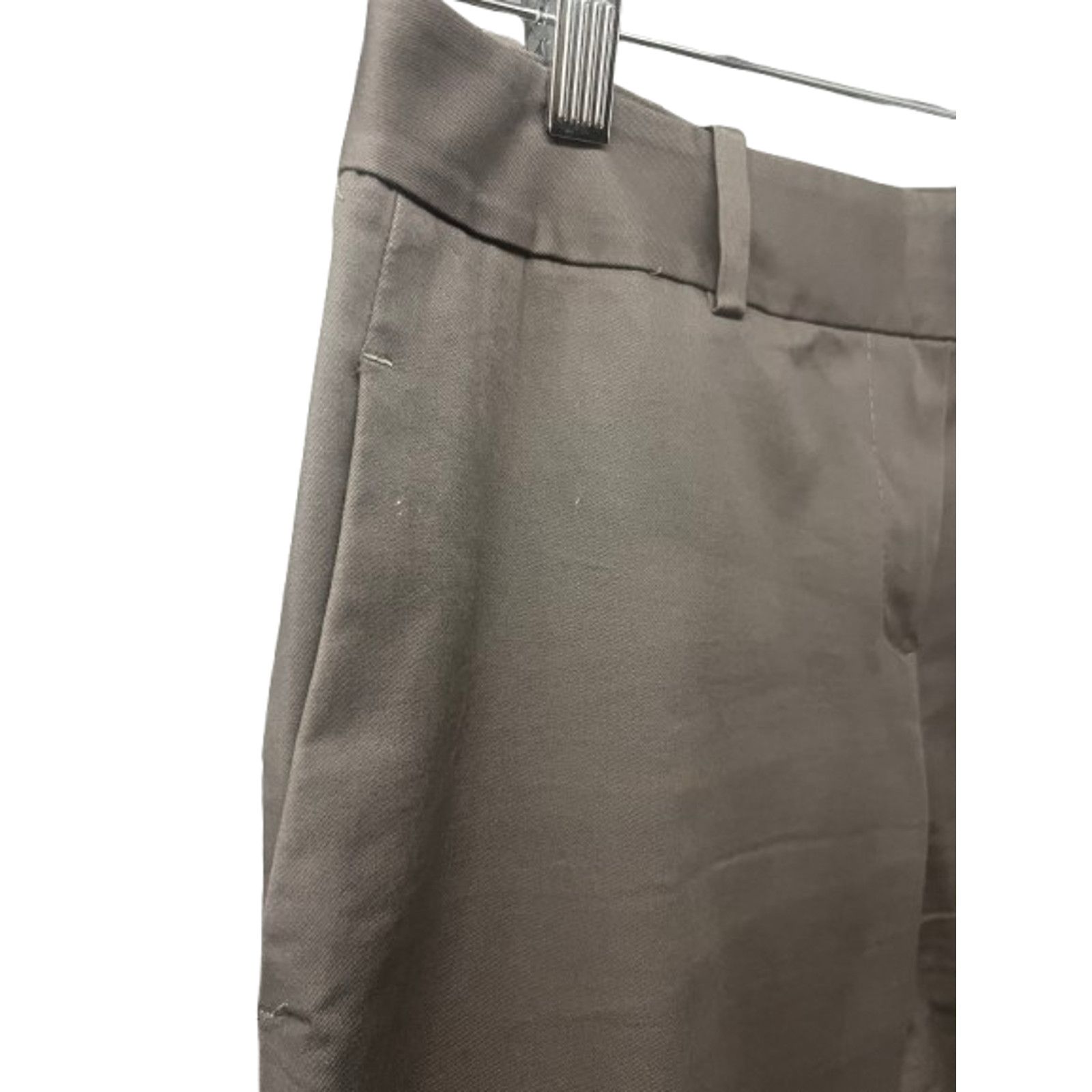 Ann Taylor Ann Taylor Petite Gray Wide Leg Khaki Ankle Pants 2P Pockets Size 28" / US 6 / IT 42 - 5 Thumbnail