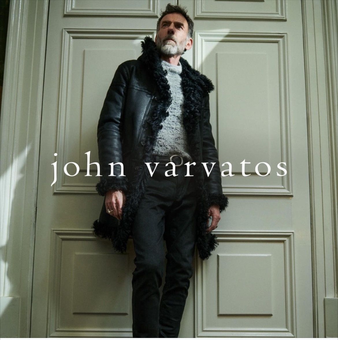 John Varvatos Reversible Shearling Coat. 54 | Grailed