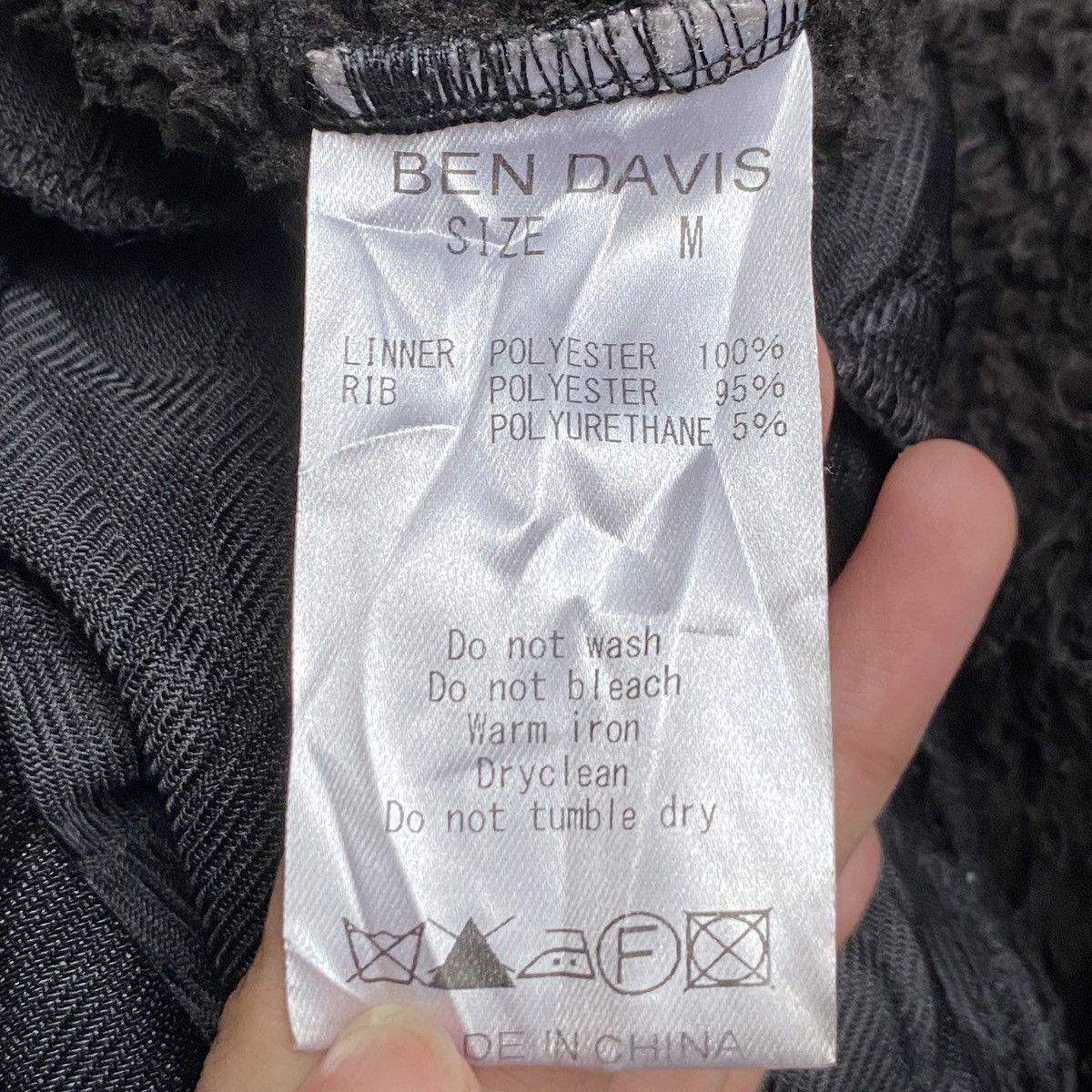 Ben Davis Vintage Brand Ben Davis Fur Bomber Jacket 2000s Size US M / EU 48-50 / 2 - 10 Thumbnail