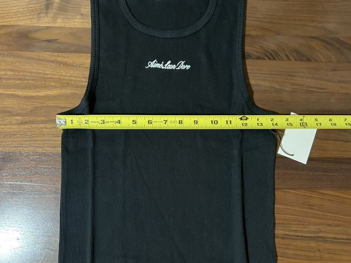 Aime Leon Dore Aime Leon Dore Embroidered Logo Tank Top Size XL Black Size US XL / EU 56 / 4 - 5 Thumbnail