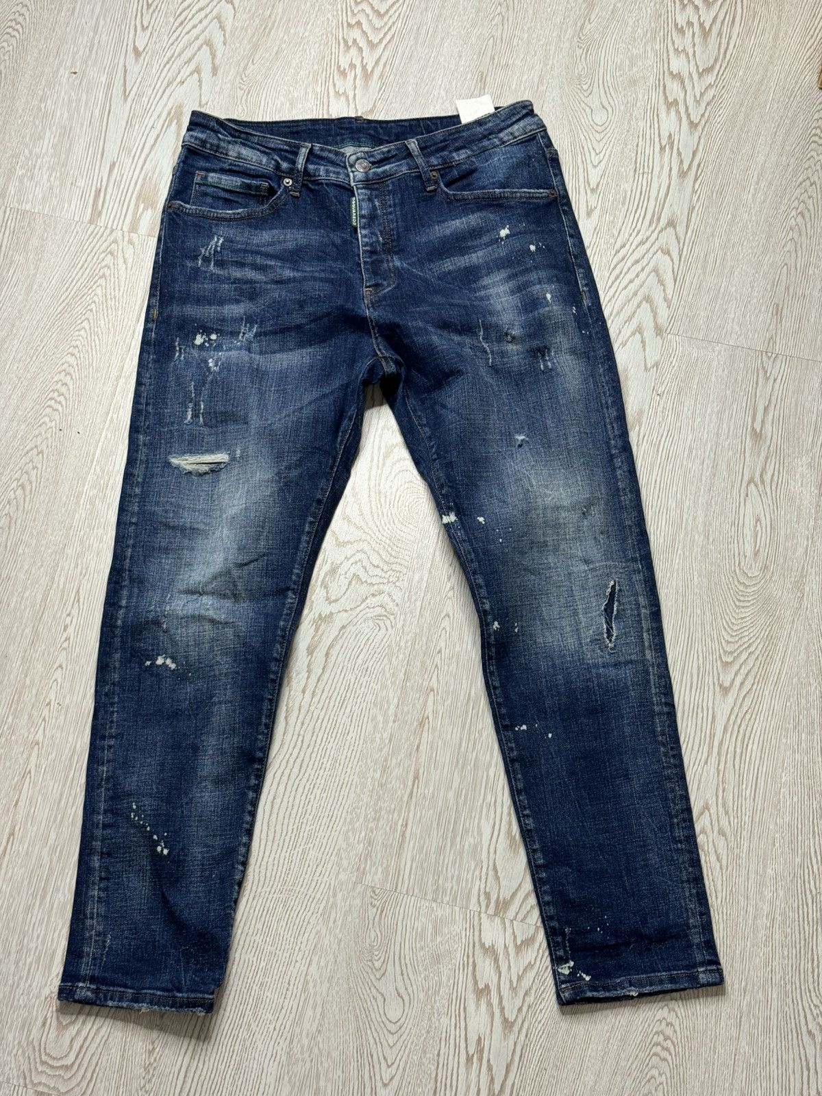 Dsquared2 Dsquared2 Casual Painted Jeans pants size 34 Size US 34 / EU 50 - 1 Thumbnail