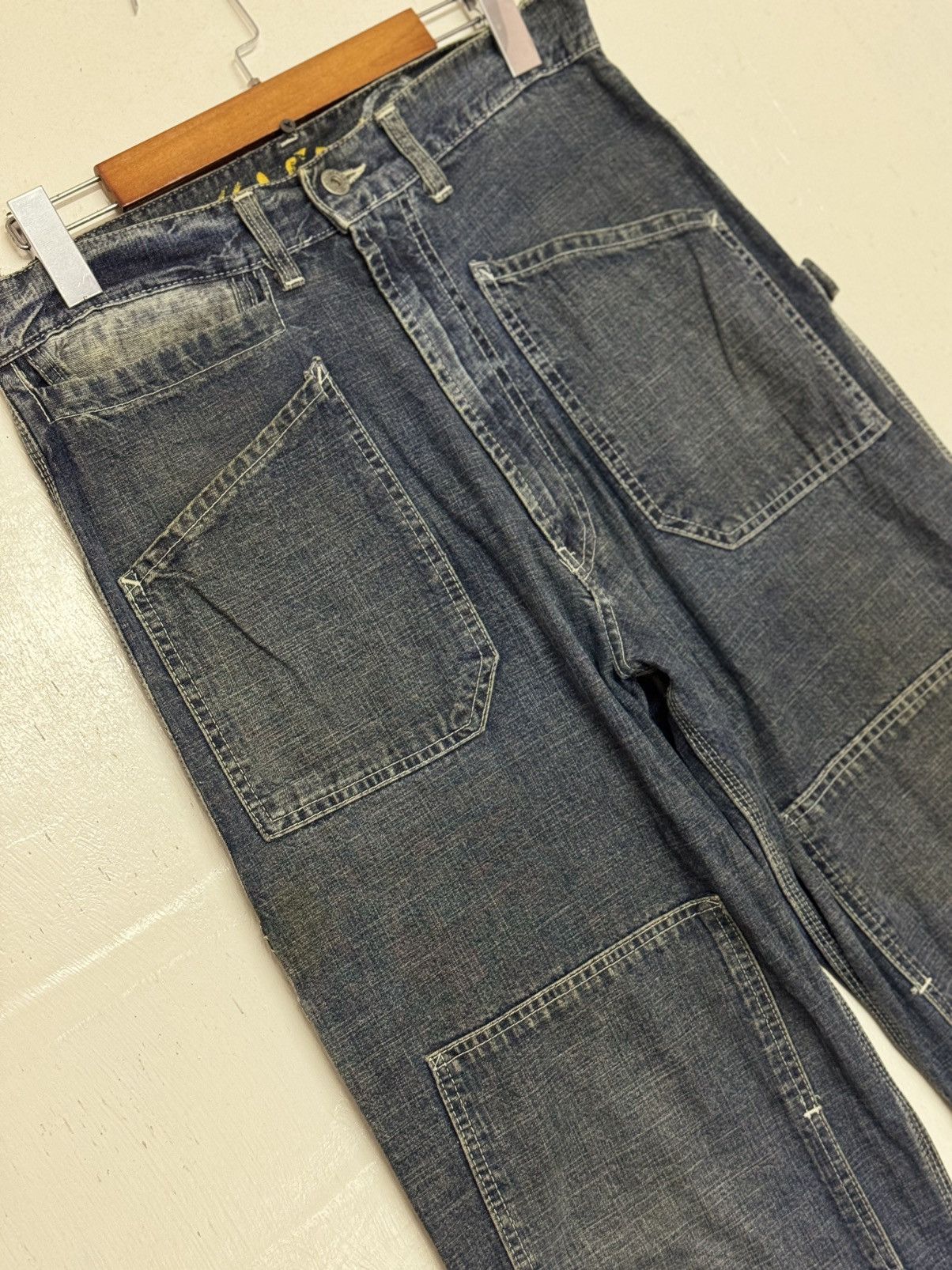 Energie × Vintage Vintage Energie Double Knee Denim Size US 31 - 6 Thumbnail