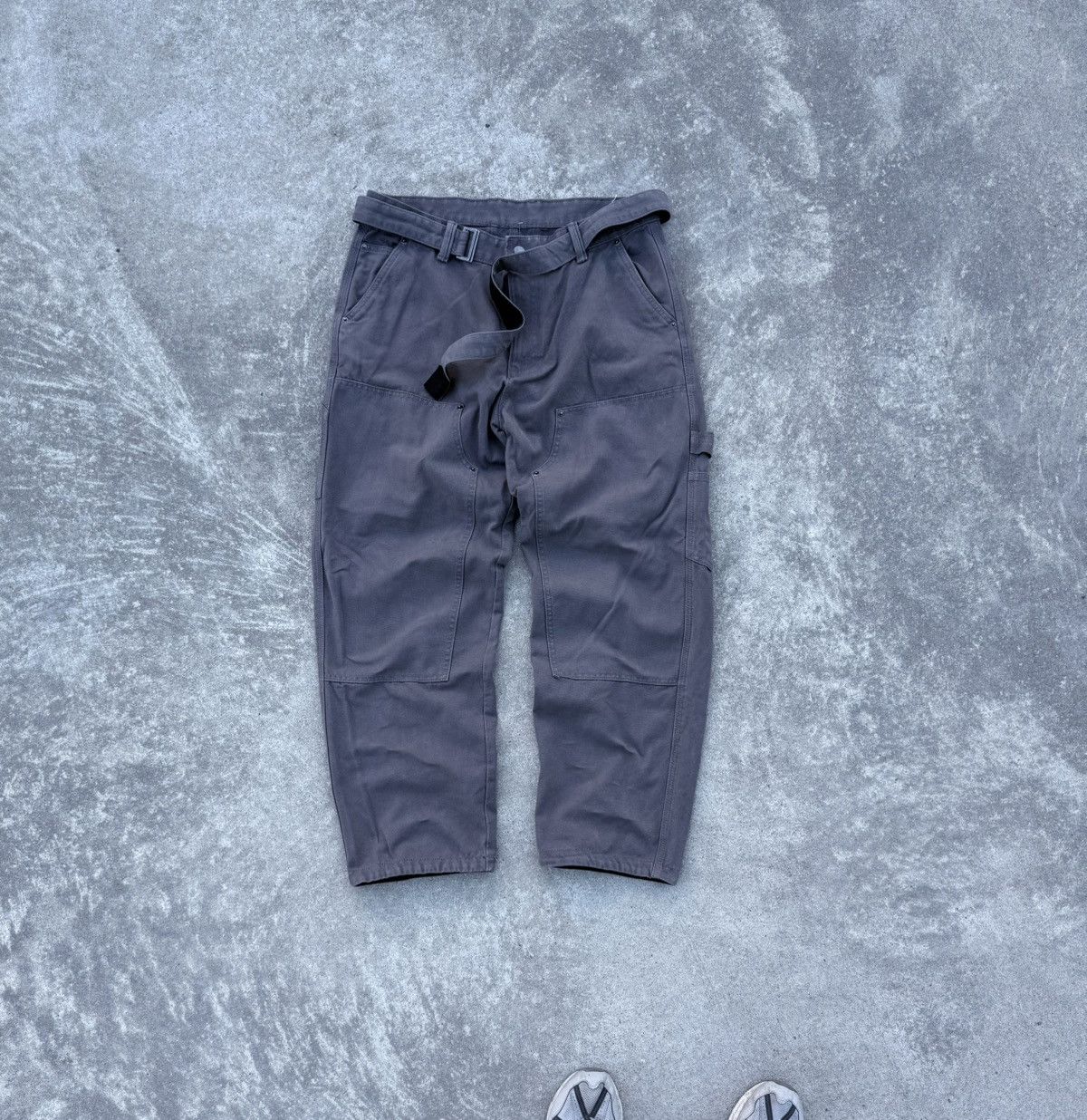 Vintage Vintage Y2K work wear streetwear wide avantgarde jeans Size US 34 / EU 50 - 3 Thumbnail