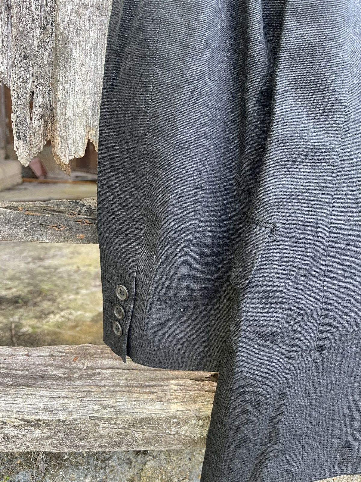 Issey Miyake Issey Miyake Men S/S 2001 Black Blazer Size L Japan Size US L / EU 52-54 / 3 - 14 Thumbnail