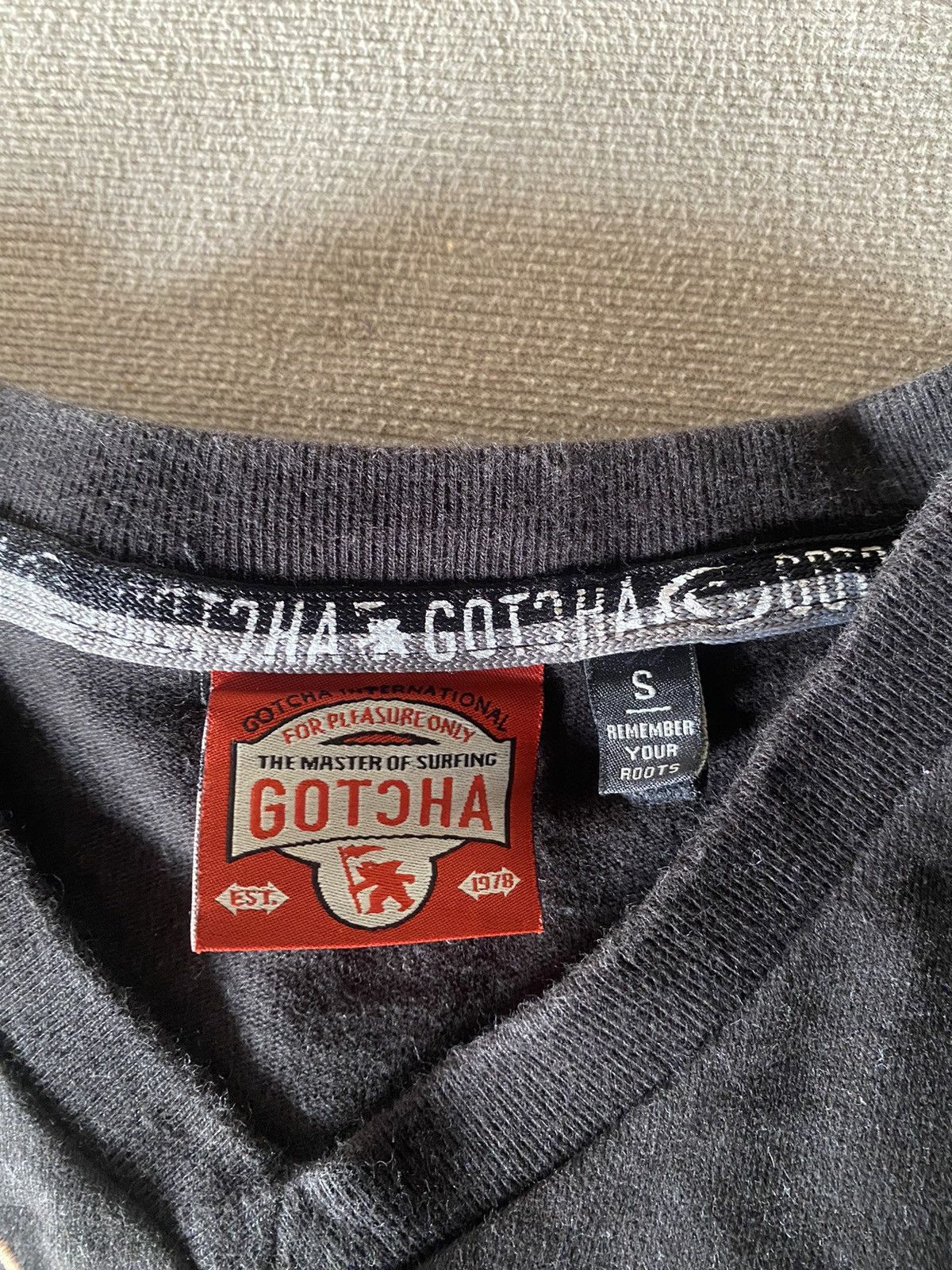 Designer × Gotcha × Vintage Vintage Y2k Gotcha Poem Surf Style Long Sleeve Size US S / EU 44-46 / 1 - 6 Thumbnail