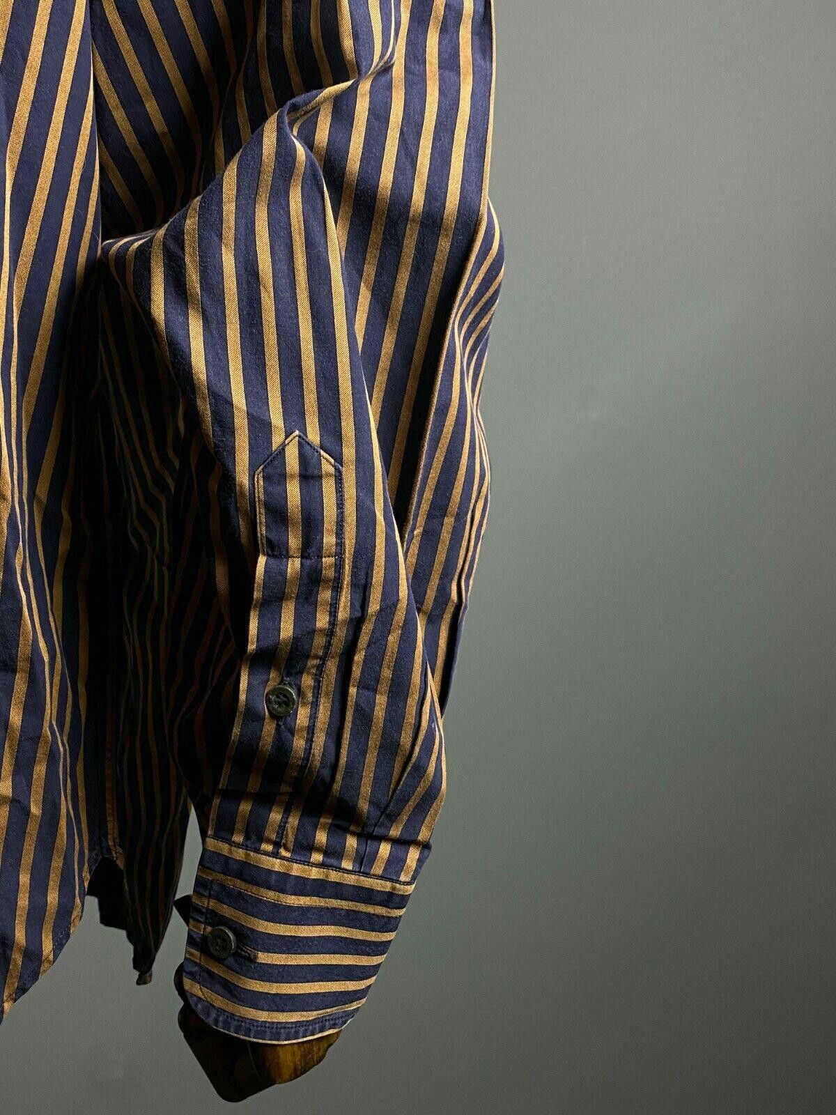 Brioni Men Brioni Stripe One Pocket Button Up Dress Shirt Size US M / EU 48-50 / 2 - 9 Thumbnail