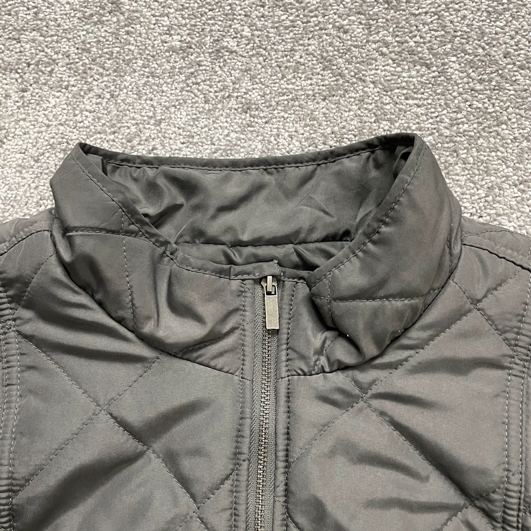 Gloria Vanderbilt Gloria Vanderbilt Puffer Vest Black Sleeveless Full Zip High Neck XL Womens Size XL / US 12-14 / IT 48-50 - 4 Thumbnail