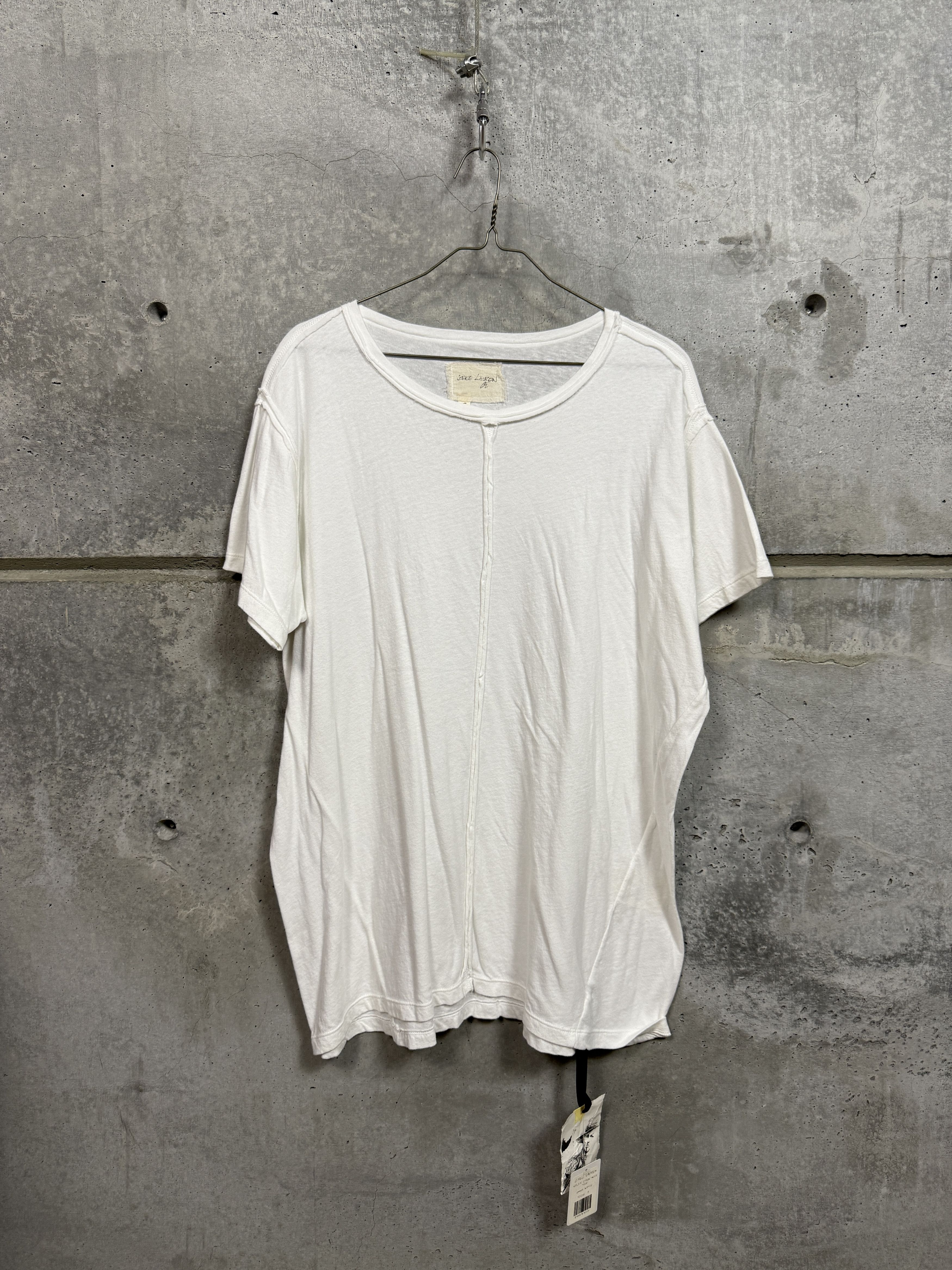 Greg Lauren Greg Lauren Split Crew Neck Tee Size US M / EU 48-50 / 2 - 4 Thumbnail