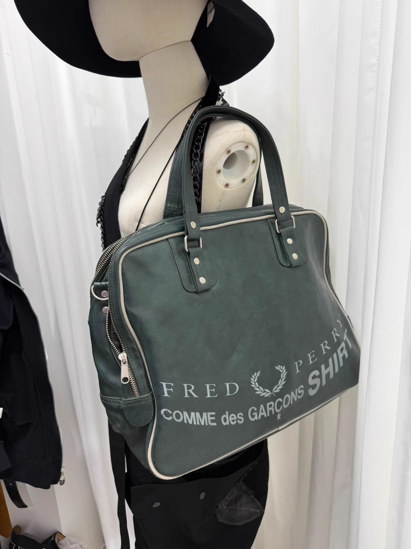 Comme des Garcons Comme des Garçons Fred Perry Vintage Briefcase K20 Size ONE SIZE - 8 Thumbnail