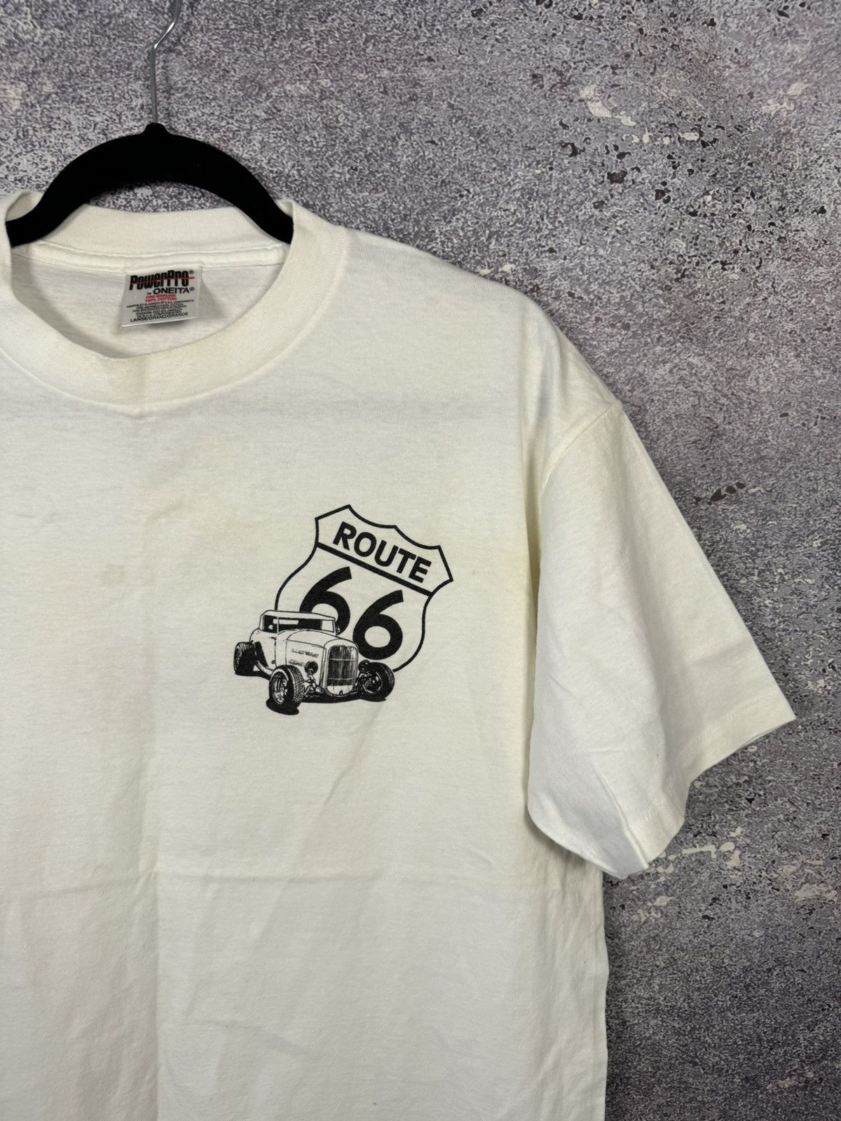 Route 66 × Vintage Vintage Single Stitch Route 66 Souvenir T-Shirt Made in USA Size US L / EU 52-54 / 3 - 3 Thumbnail