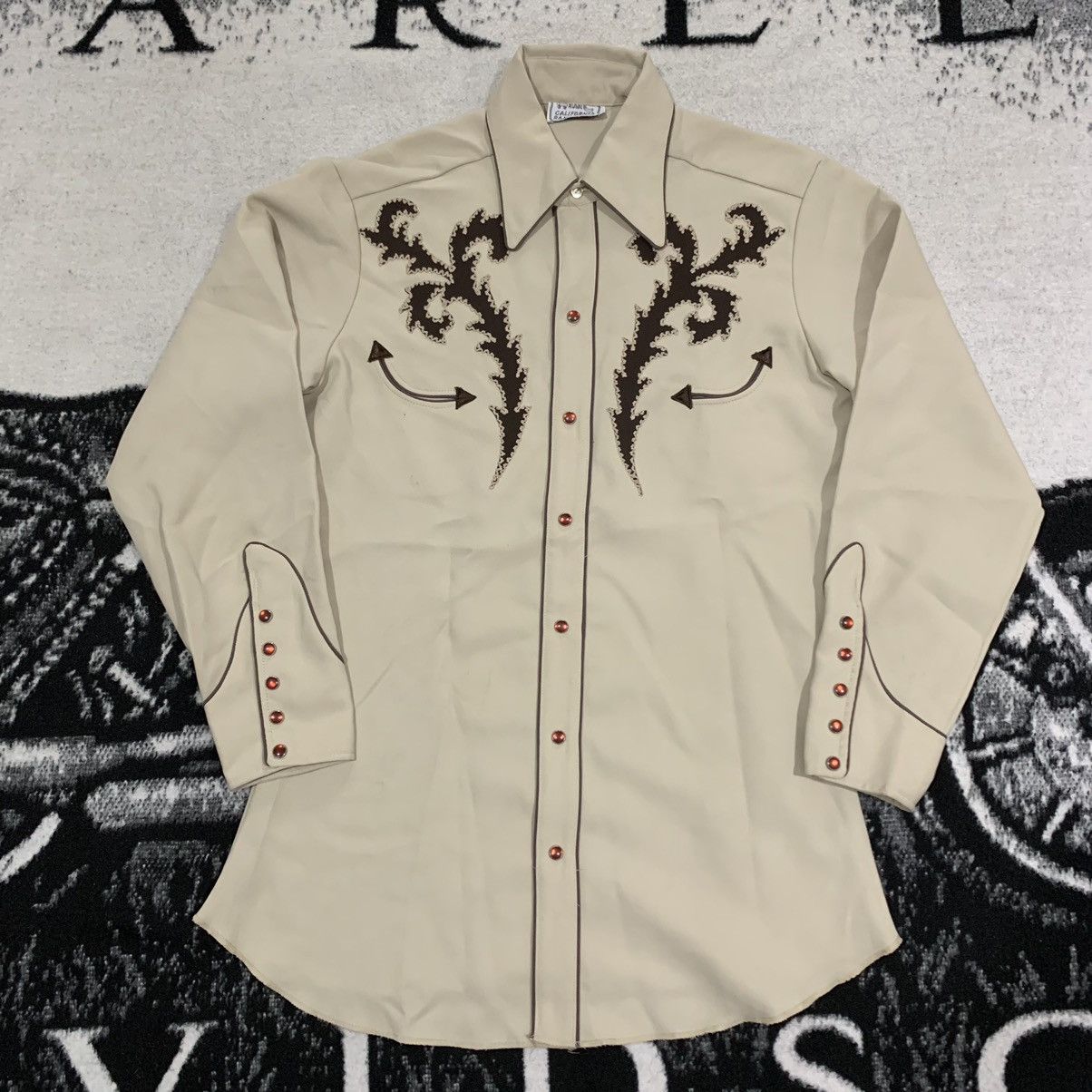 Vintage Vintage Rare H bar C California Ranchwear Caliente Longtail Size US L / EU 52-54 / 3 - 1 Thumbnail