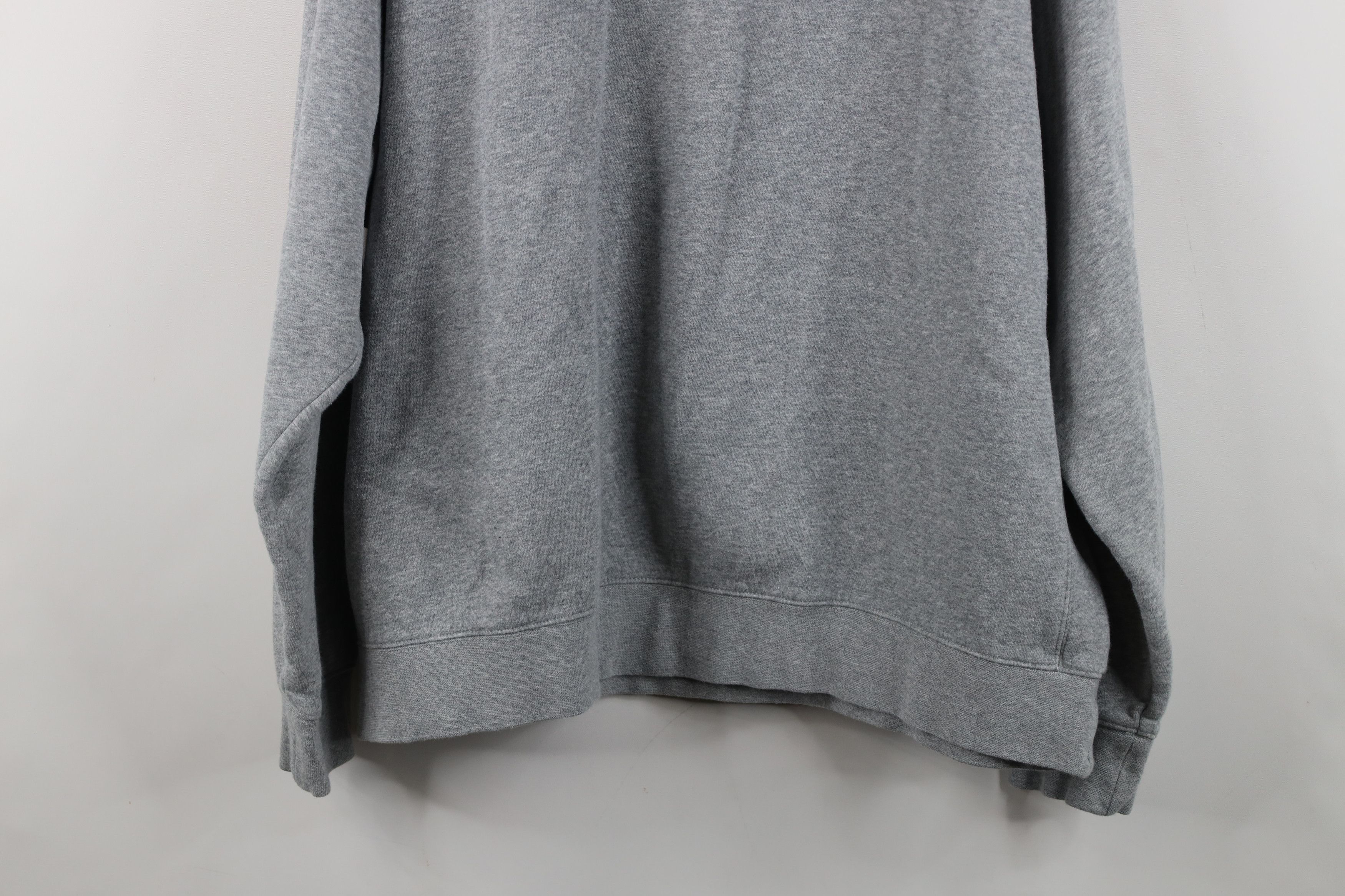 Nike Y2K Nike Scott Mini Swoosh Boxy Fit Crewneck Sweatshirt Gray Size US XXL / EU 58 / 5 - 12 Thumbnail